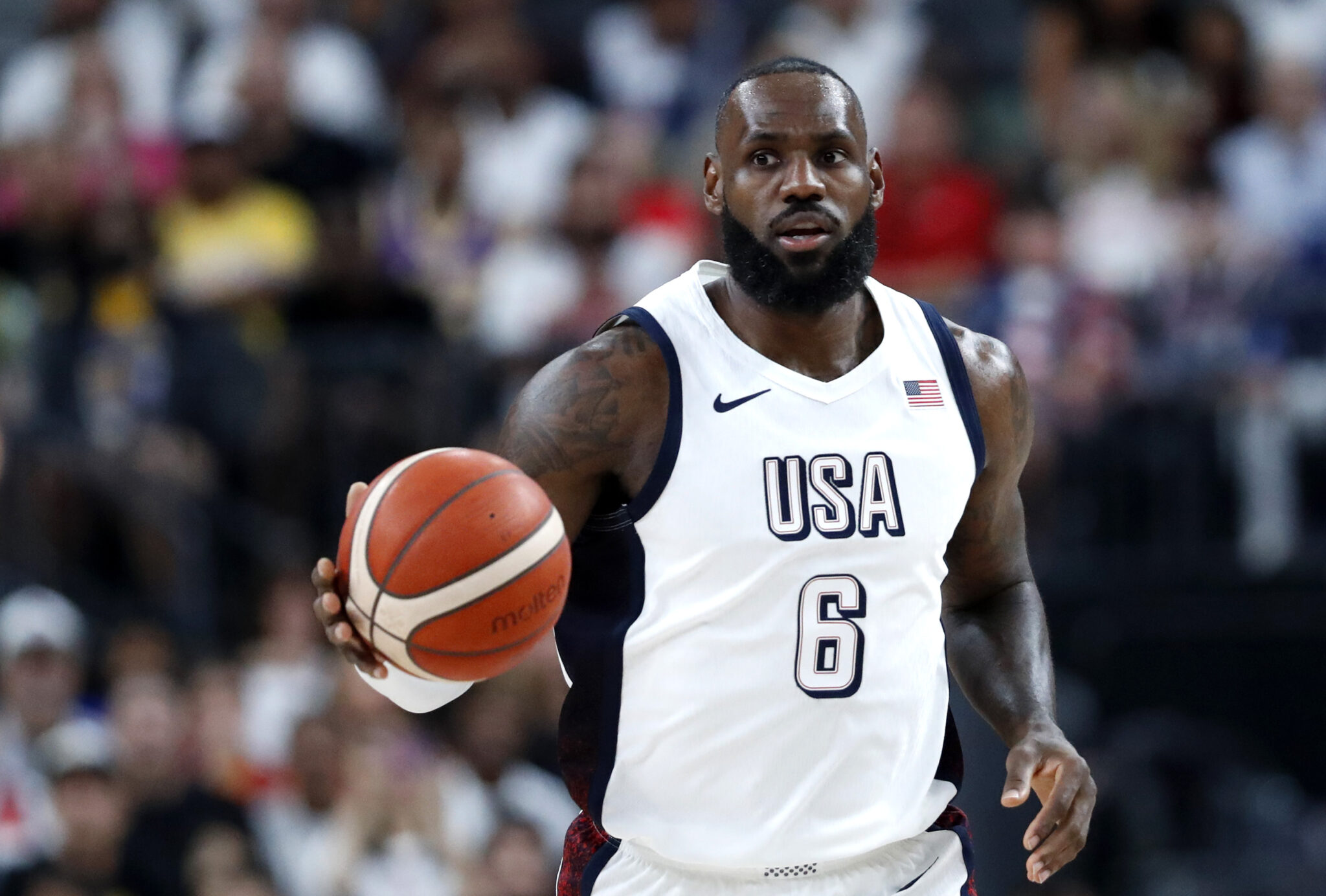 LeBron James is Team USA male flagbearer for Paris Olympics