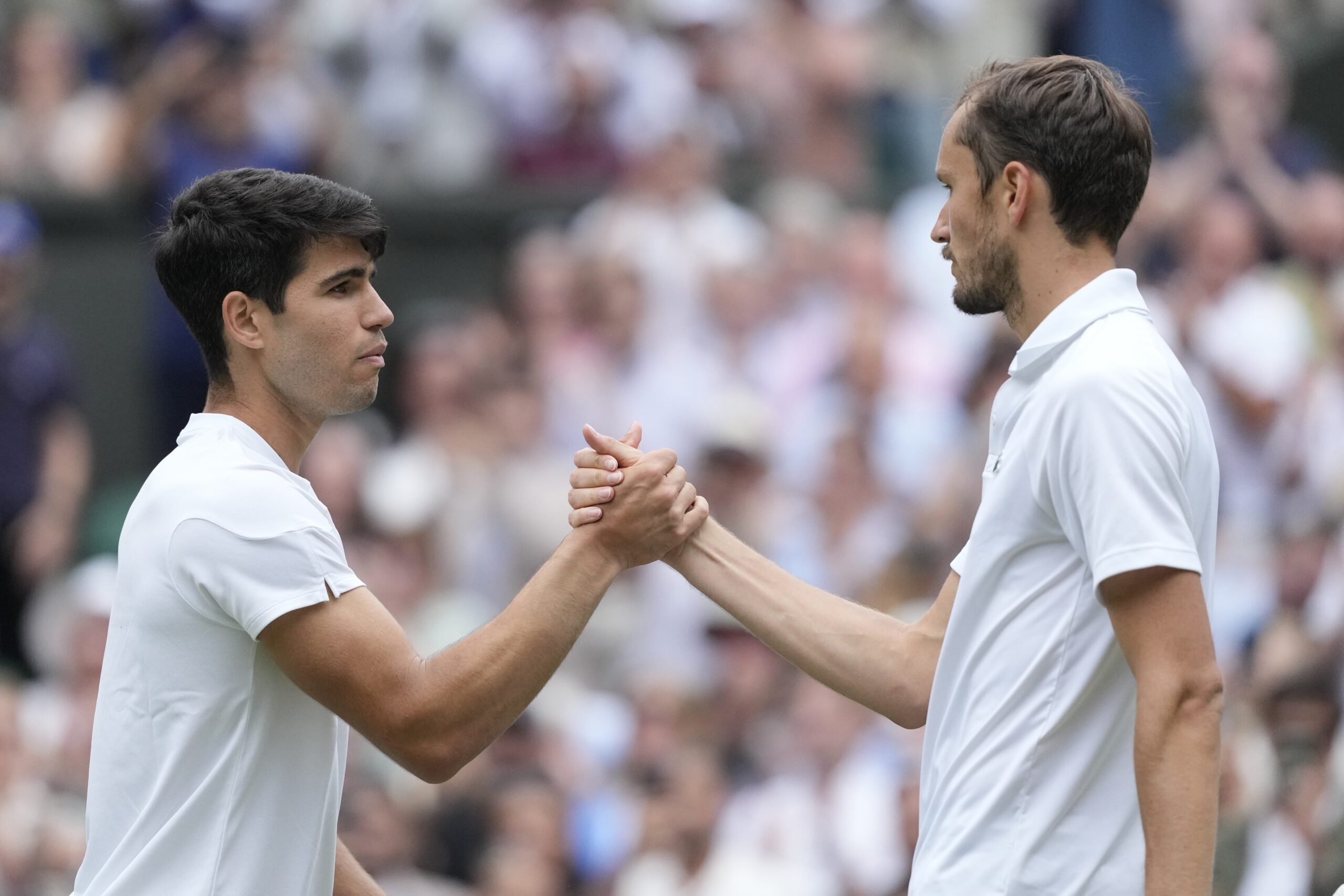 Carlos Alcaraz Tennis Wimbledon Daniil Medvedev