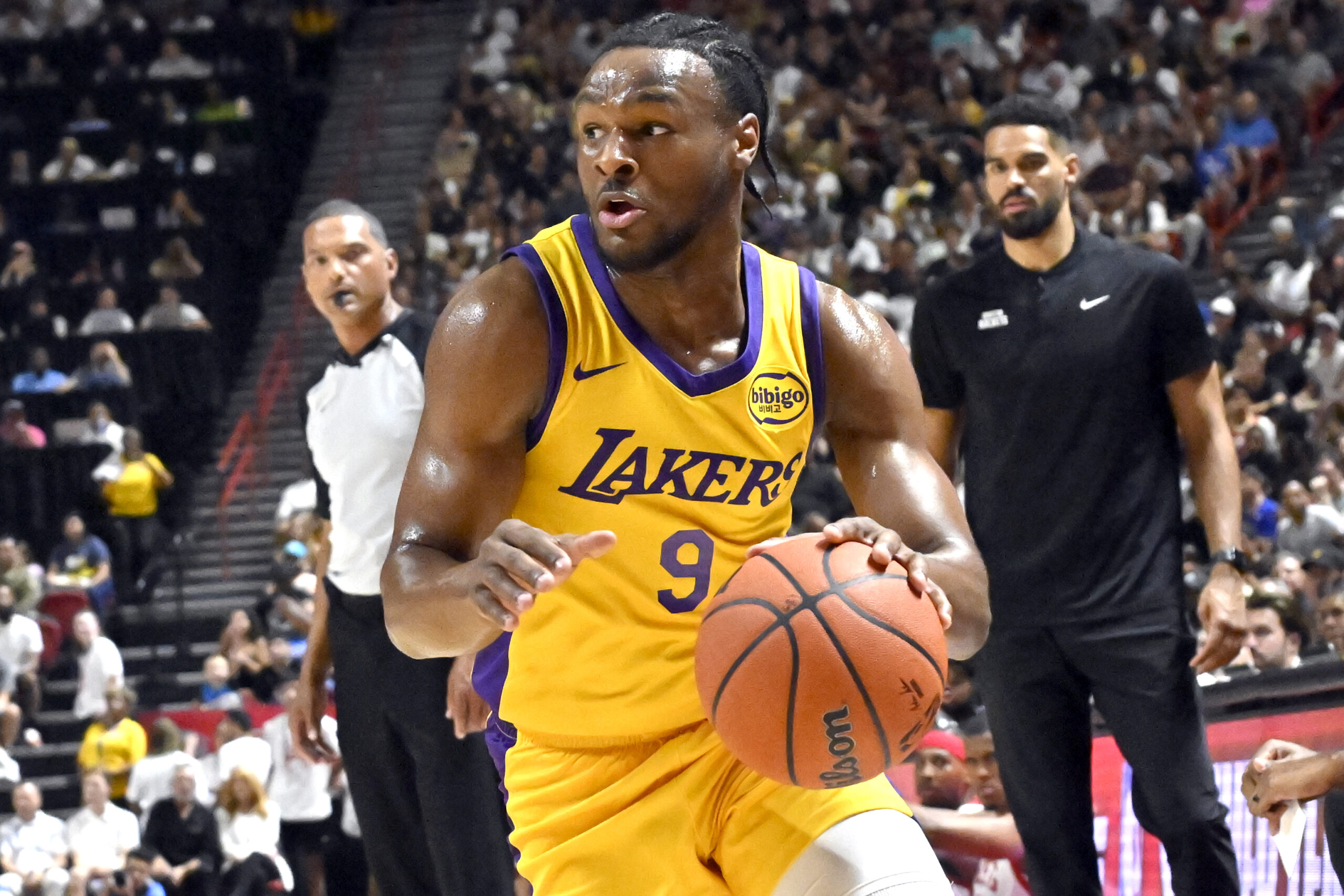 Los Angeles Lakers Bronny James Jr. NBA Summer League LeBron