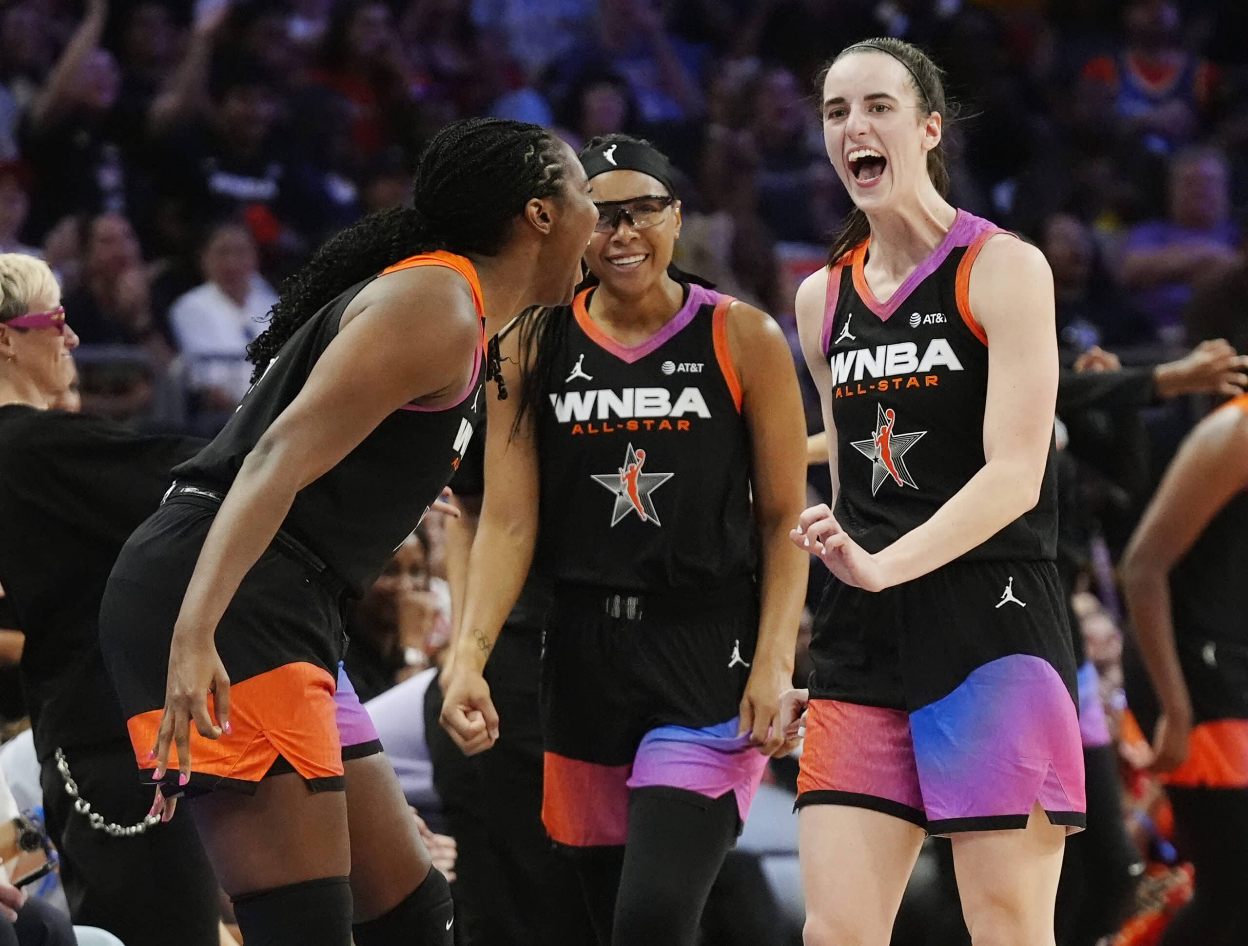 Caitlin Clark, Arike Ogunbowale lead WNBA All-Stars past US team