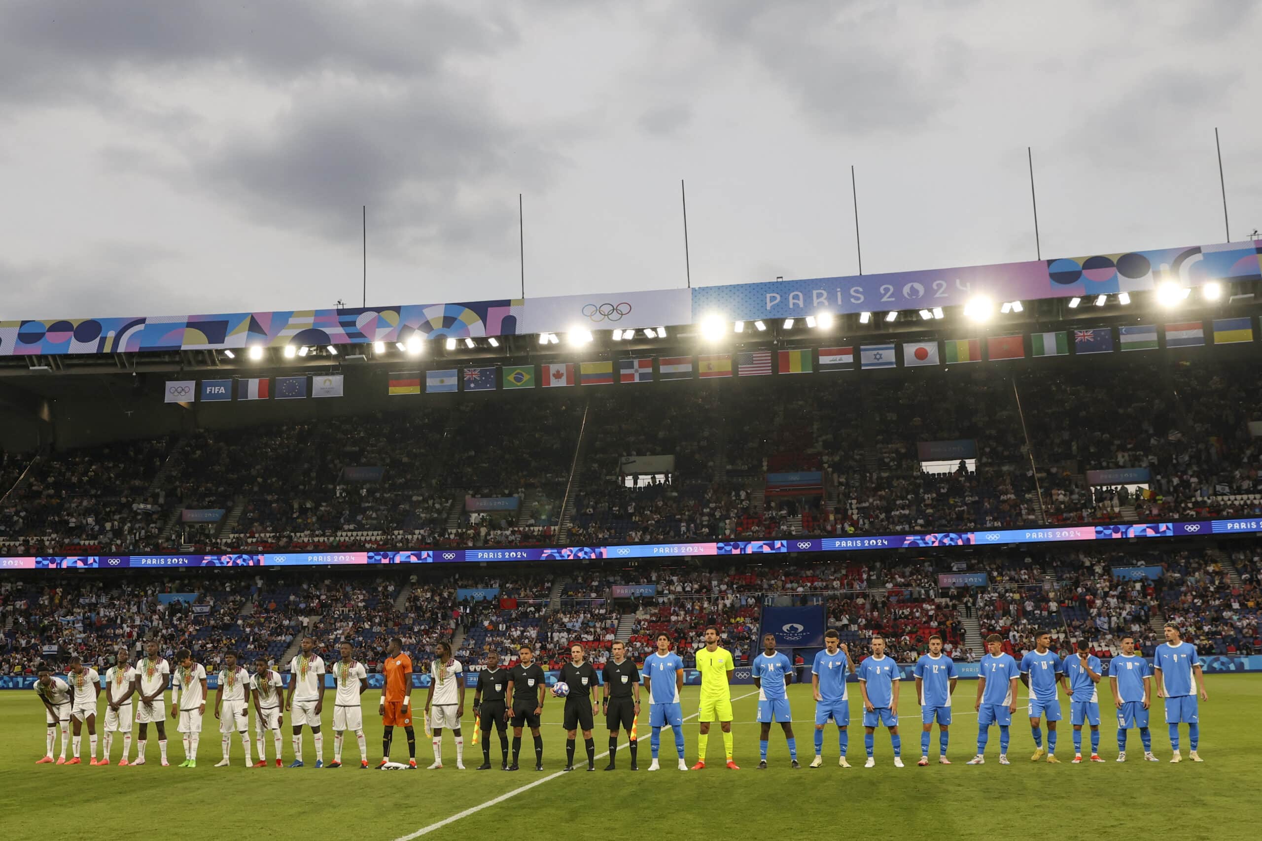 Paris Olympics Soccer football israel jeers stadium