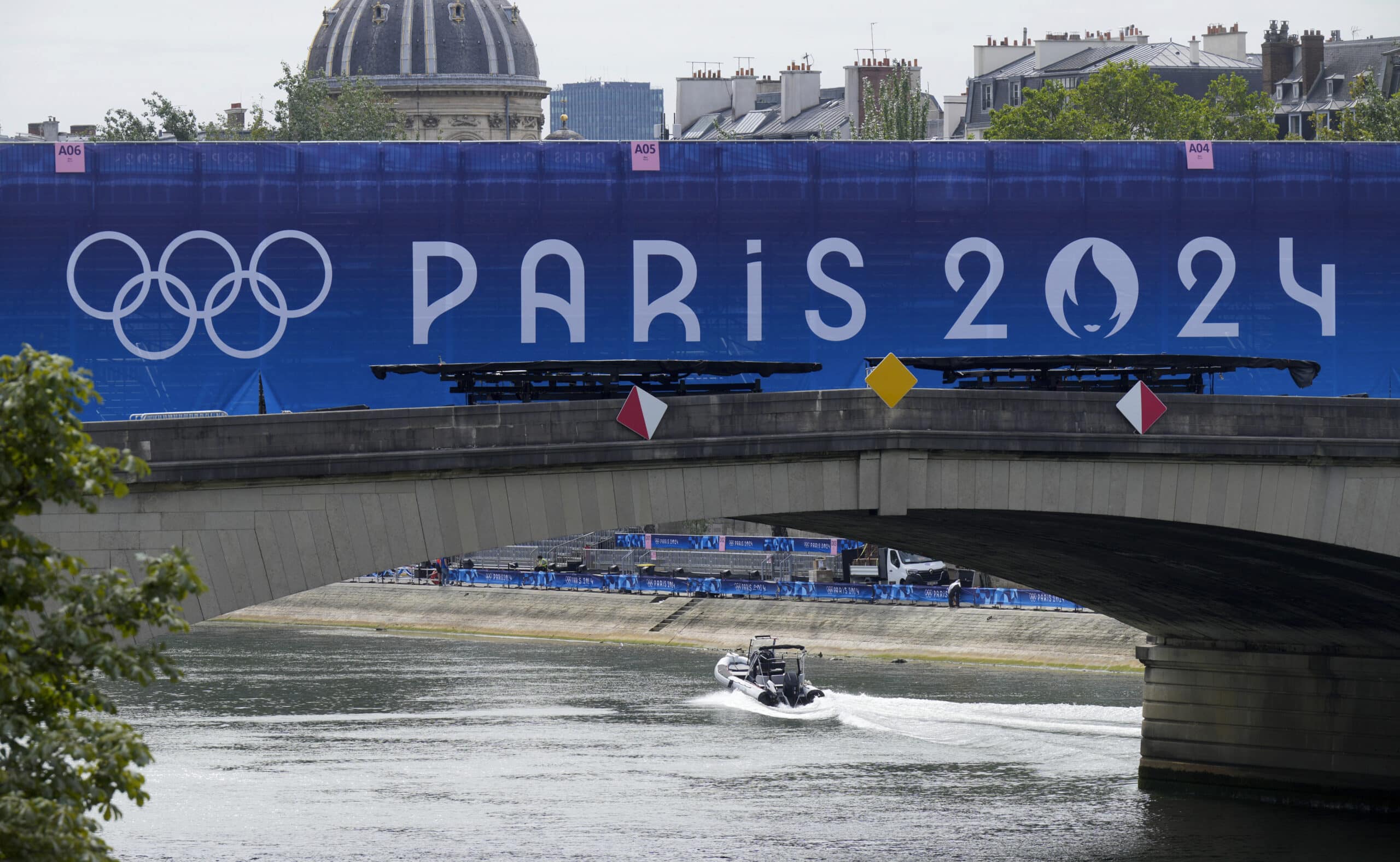 Seine River Paris Olympics 2024