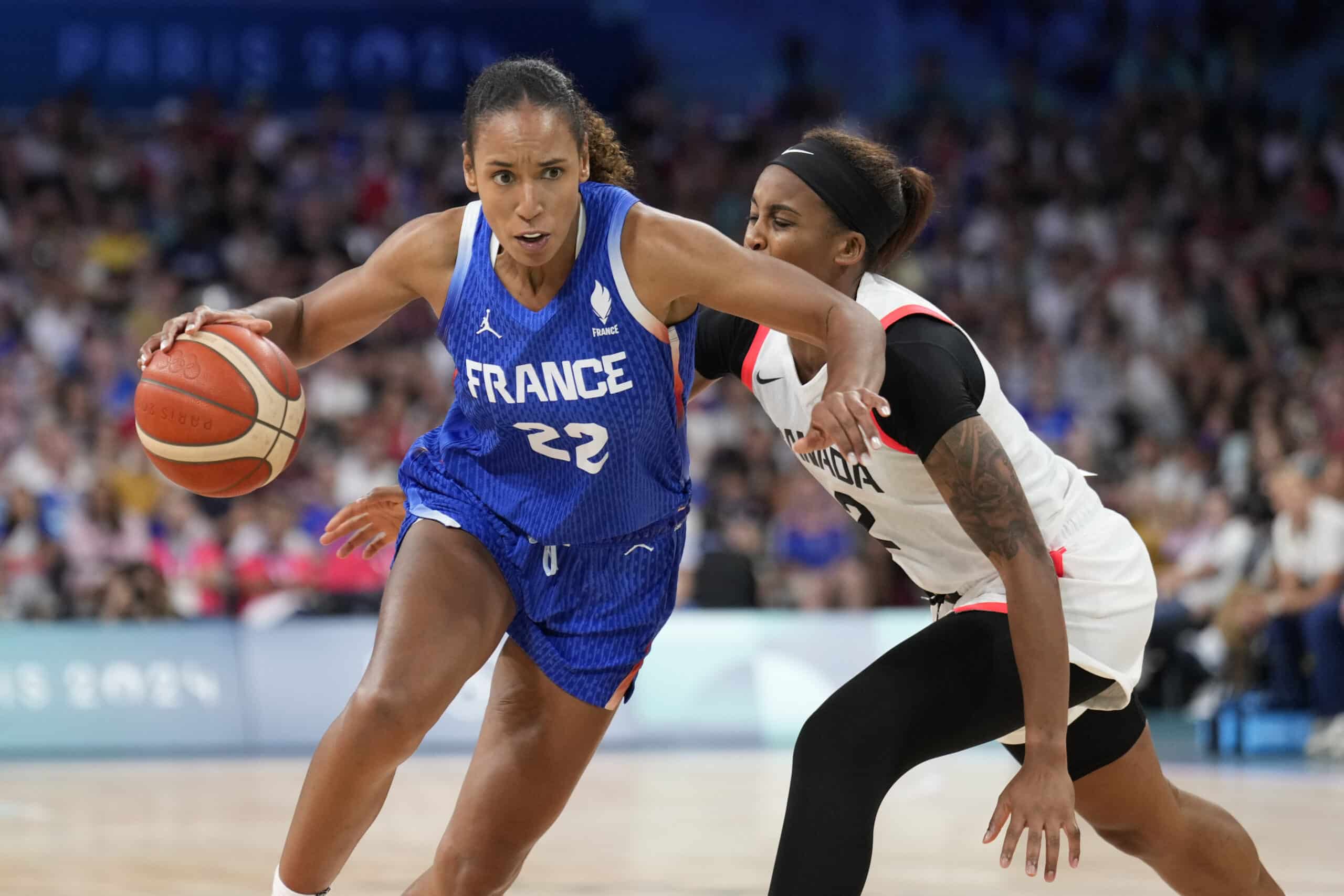 Marieme Badiane Paris Olympics 2024 Basketball France