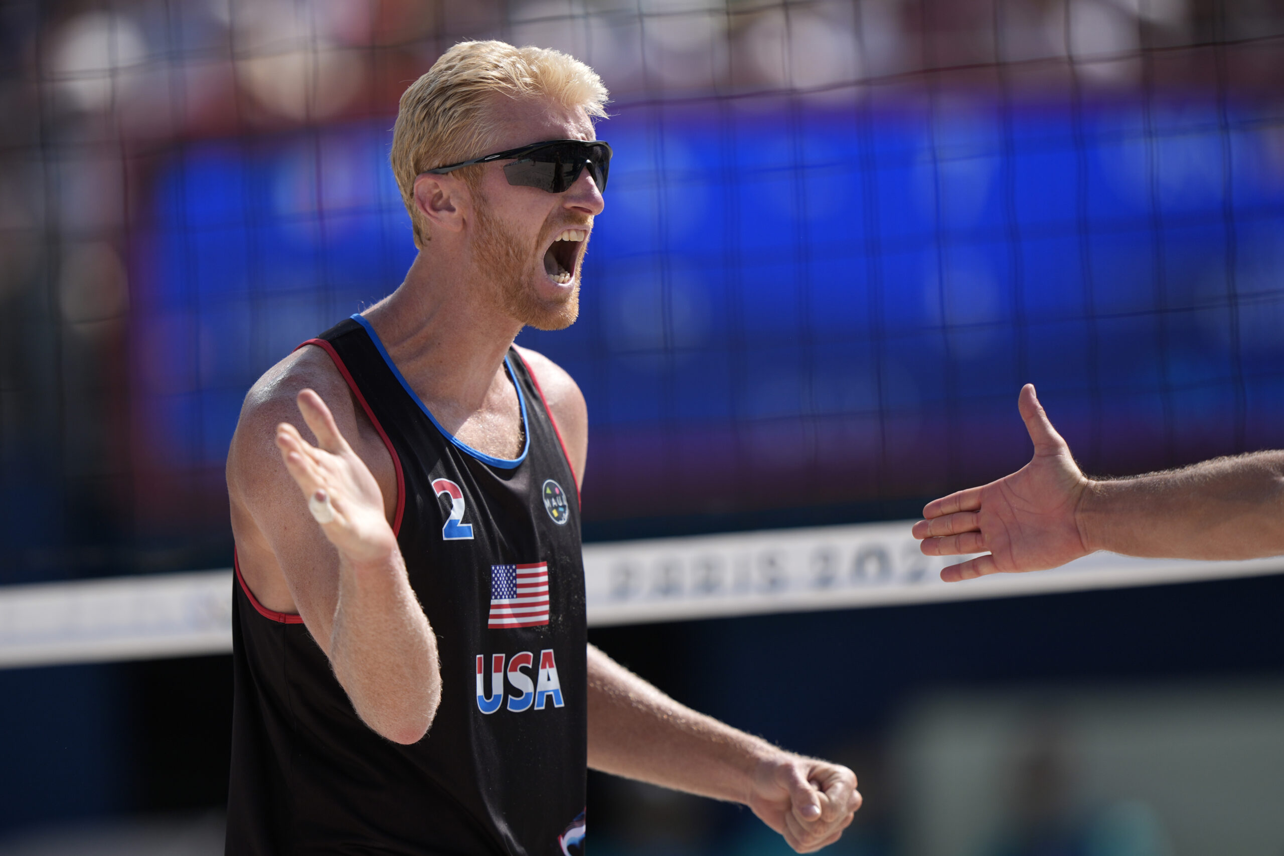 Ex-NBA player Chase Budinger wins Paris Olympics beach volleyball debut