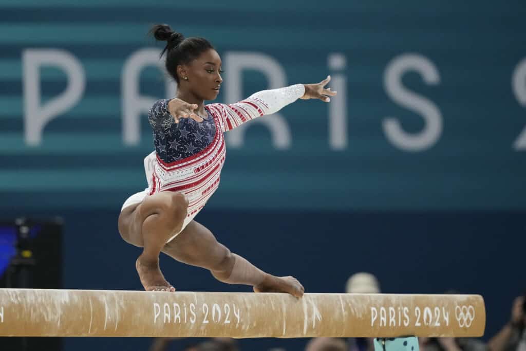 Simone Biles powers Team USA to Paris Olympics gold