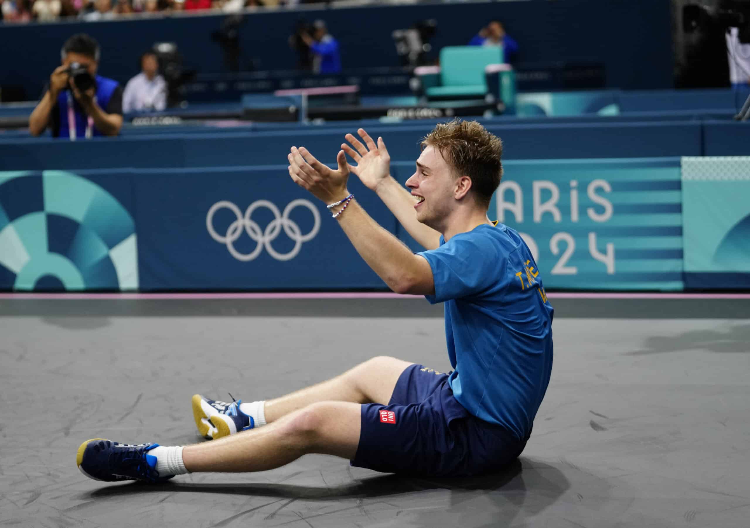 Truls Moregrad Paris Olympics 2024 Table Tennis