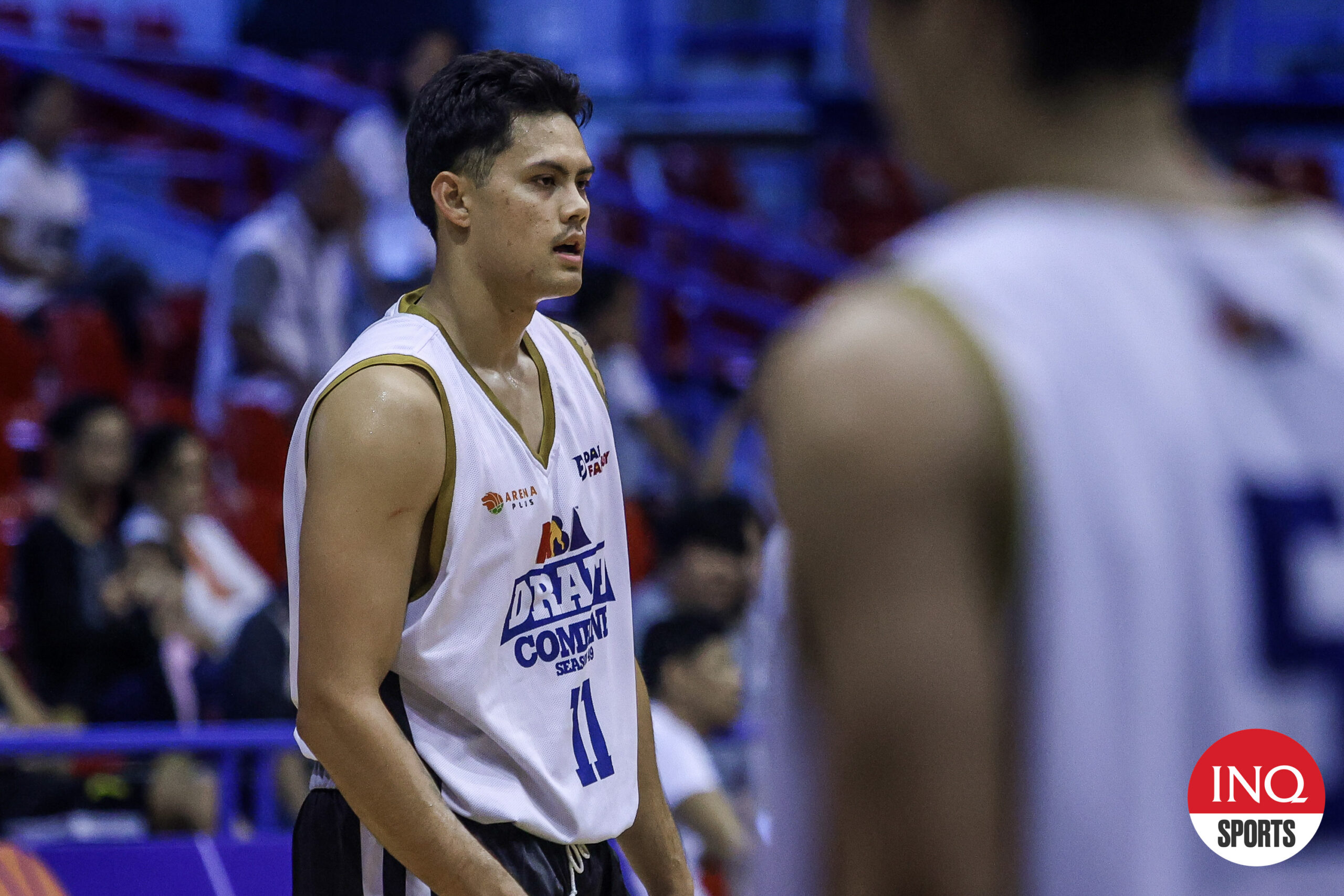 PBA Draft aspirant Kai Ballungay during the 2024 Draft Combine.