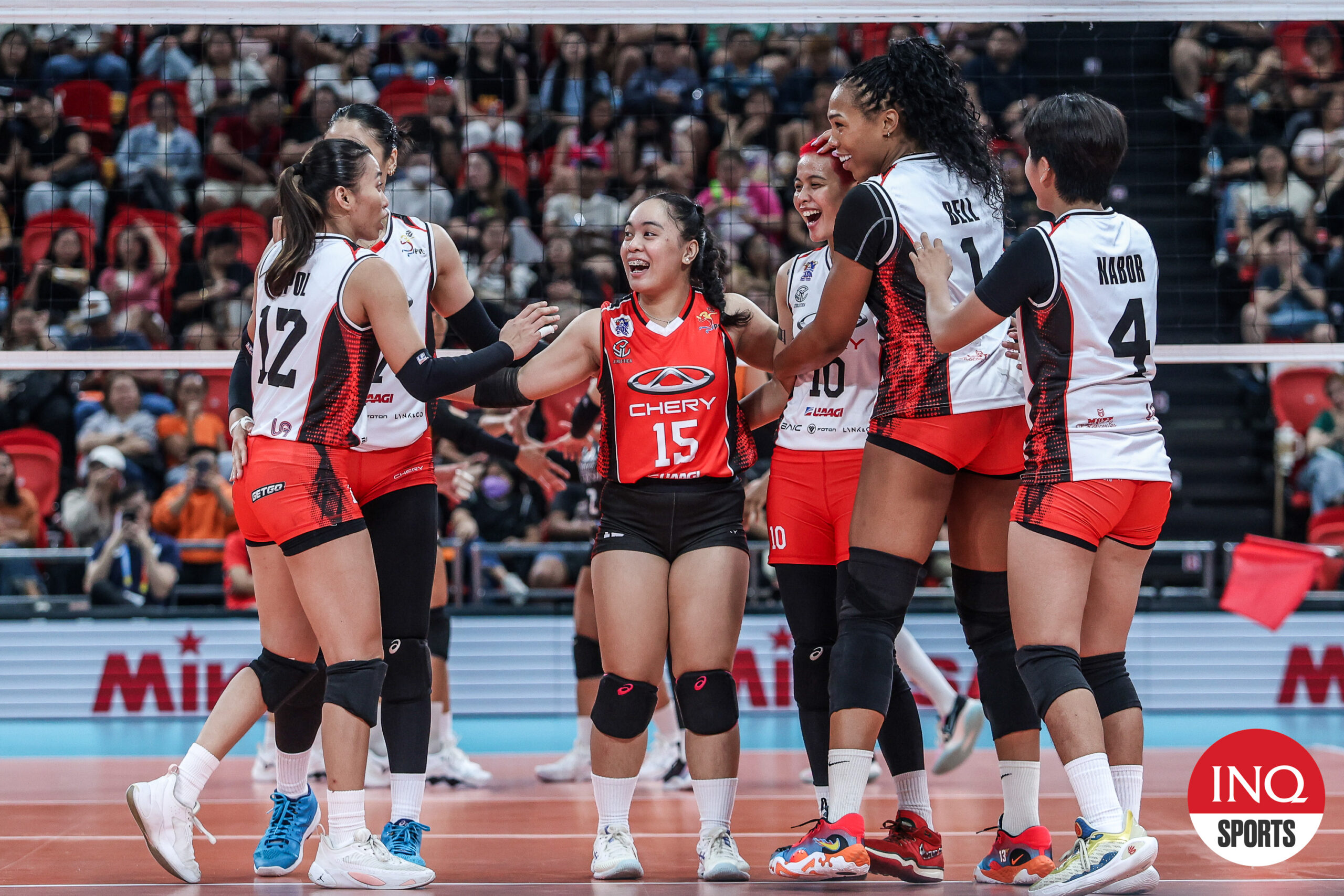 Chery Tiggo Crossovers in the PVL Reinforced Conference