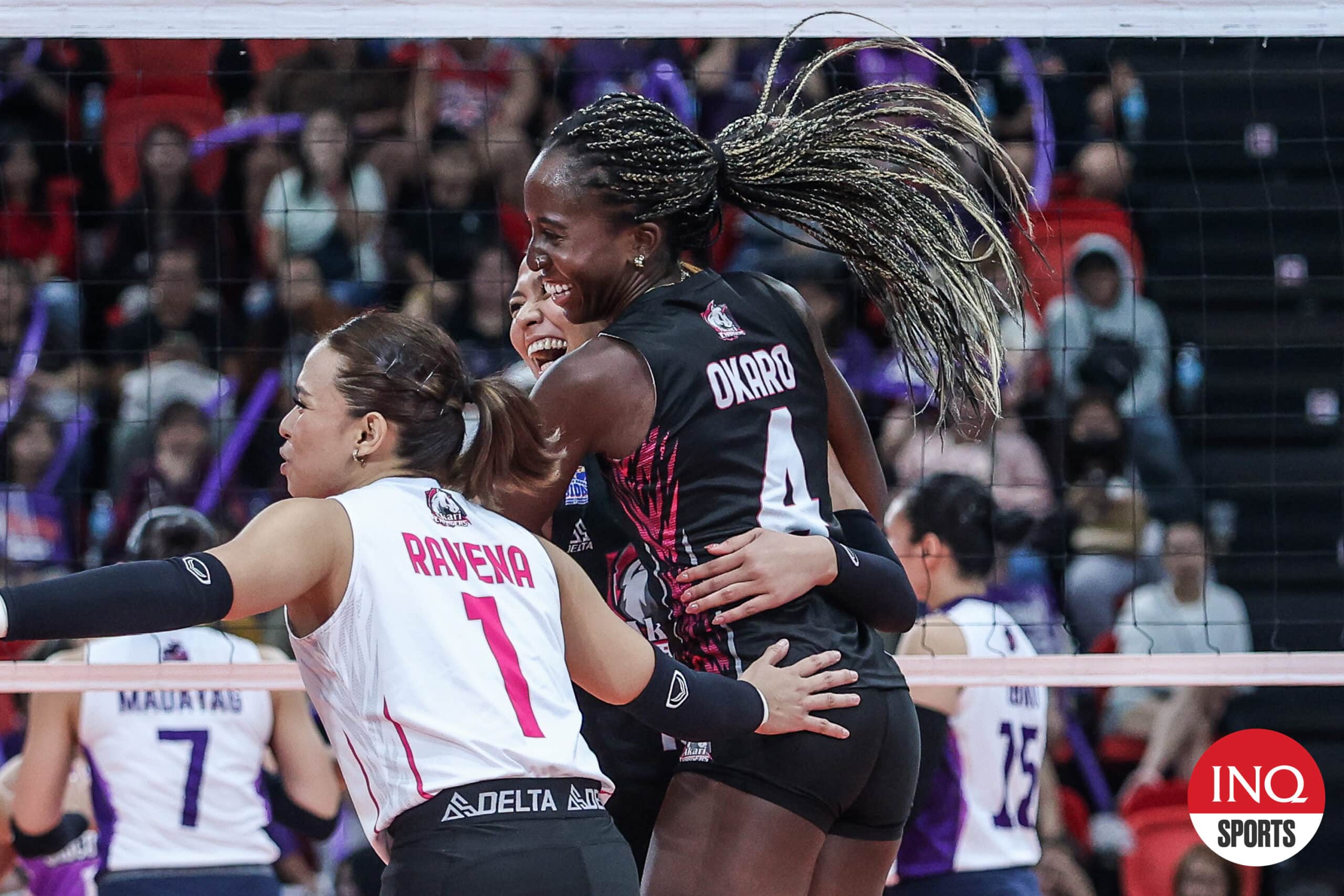 PVL: Oly Okaro, Akari rally past Choco Mucho