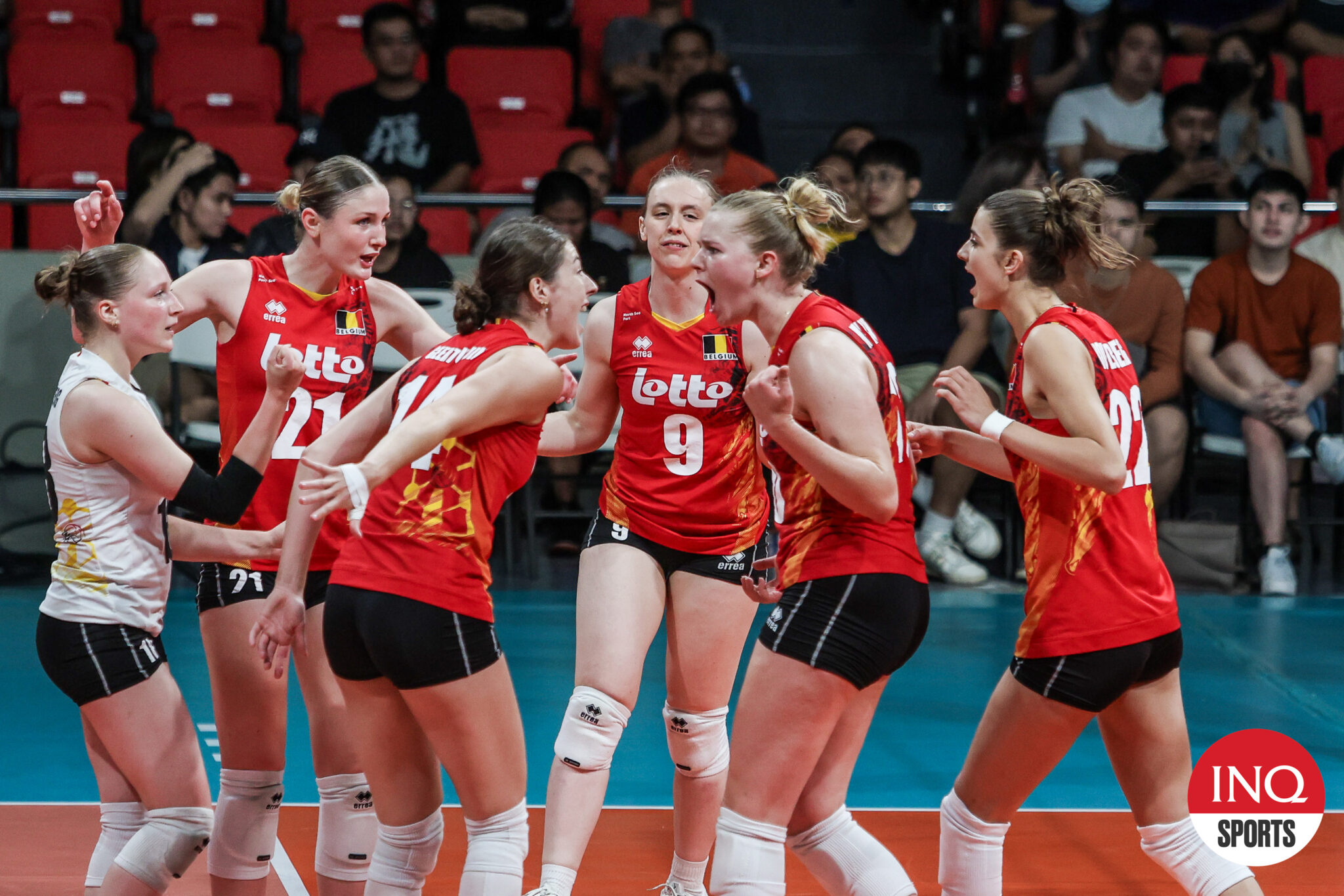 FIVB Challenger Cup Belgium knocks out Sweden with sweep