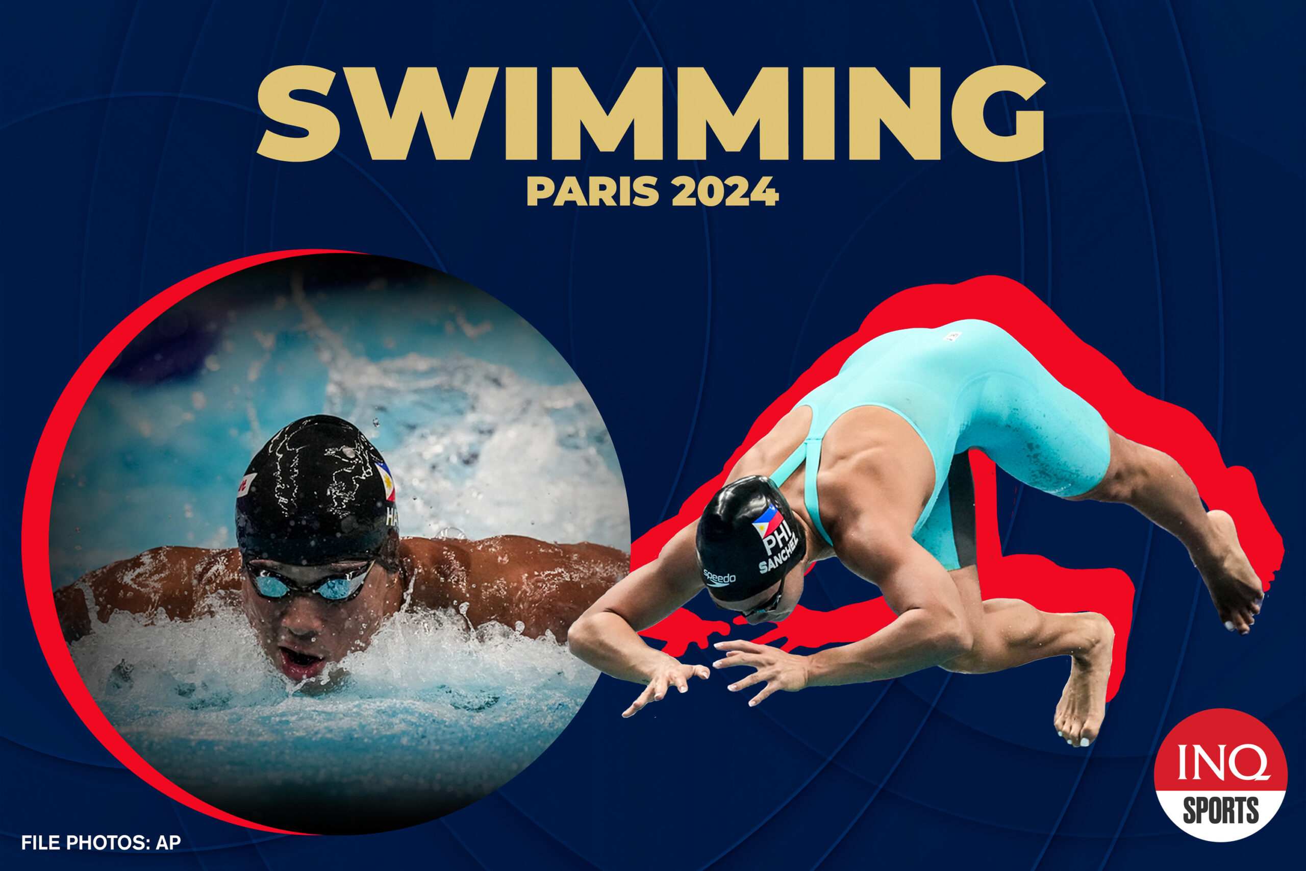 Paris Olympics 2024 swimming philippines jarod hatch kayla sanchez