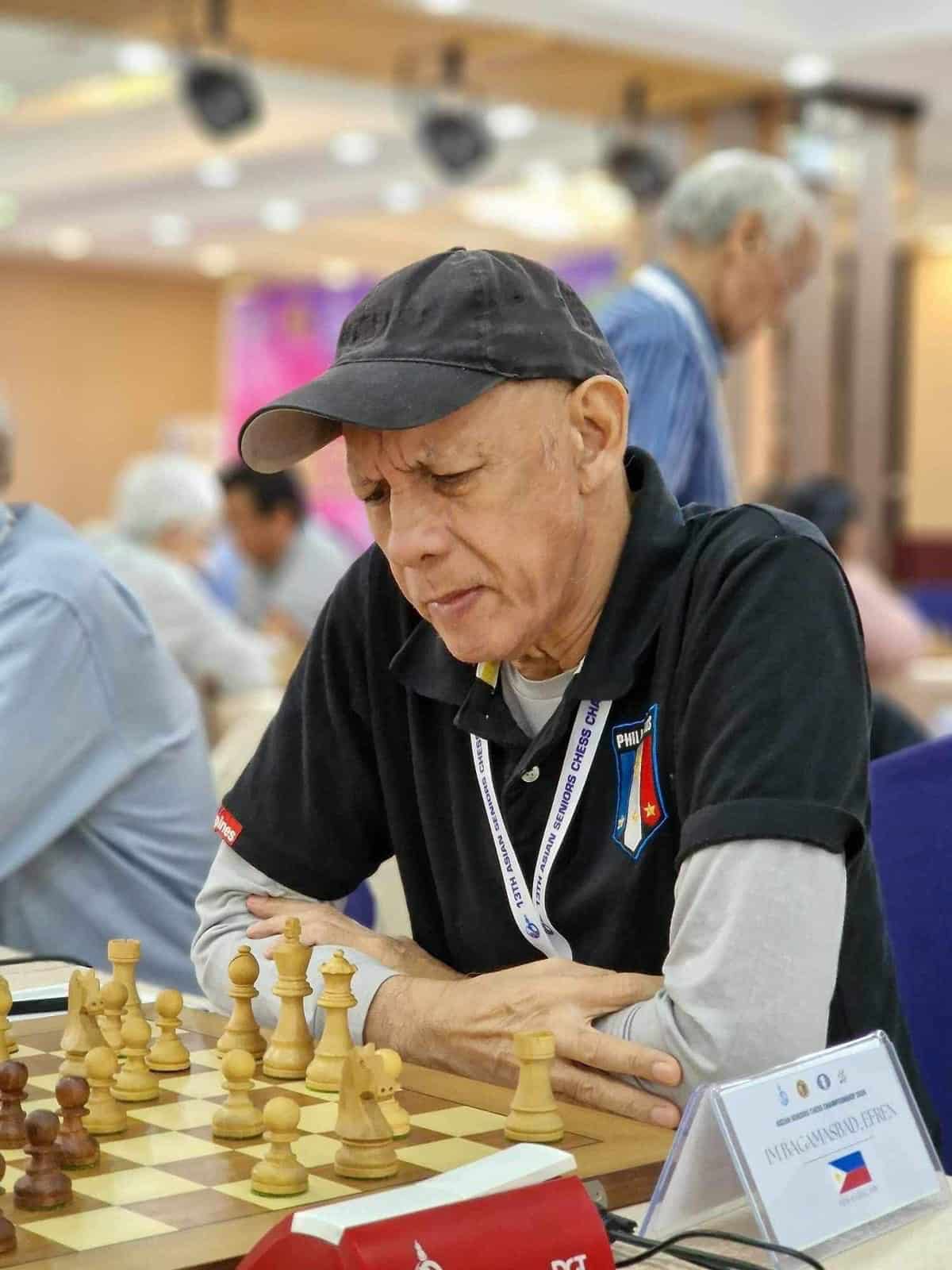 Filipino impresses at Asian Seniors Chess Championships