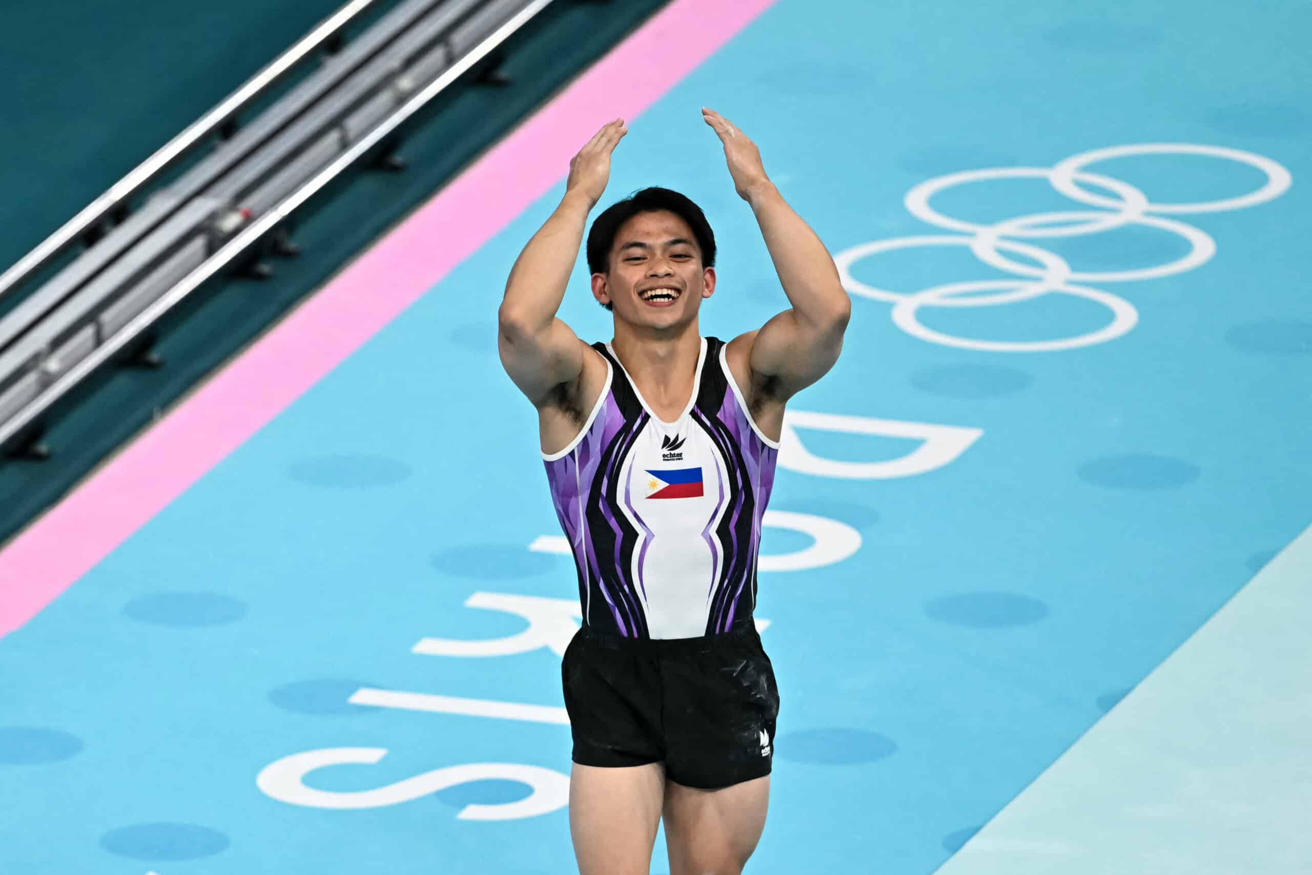 Carlos Yulo bags second gold medal, rules vault in Paris Olympics