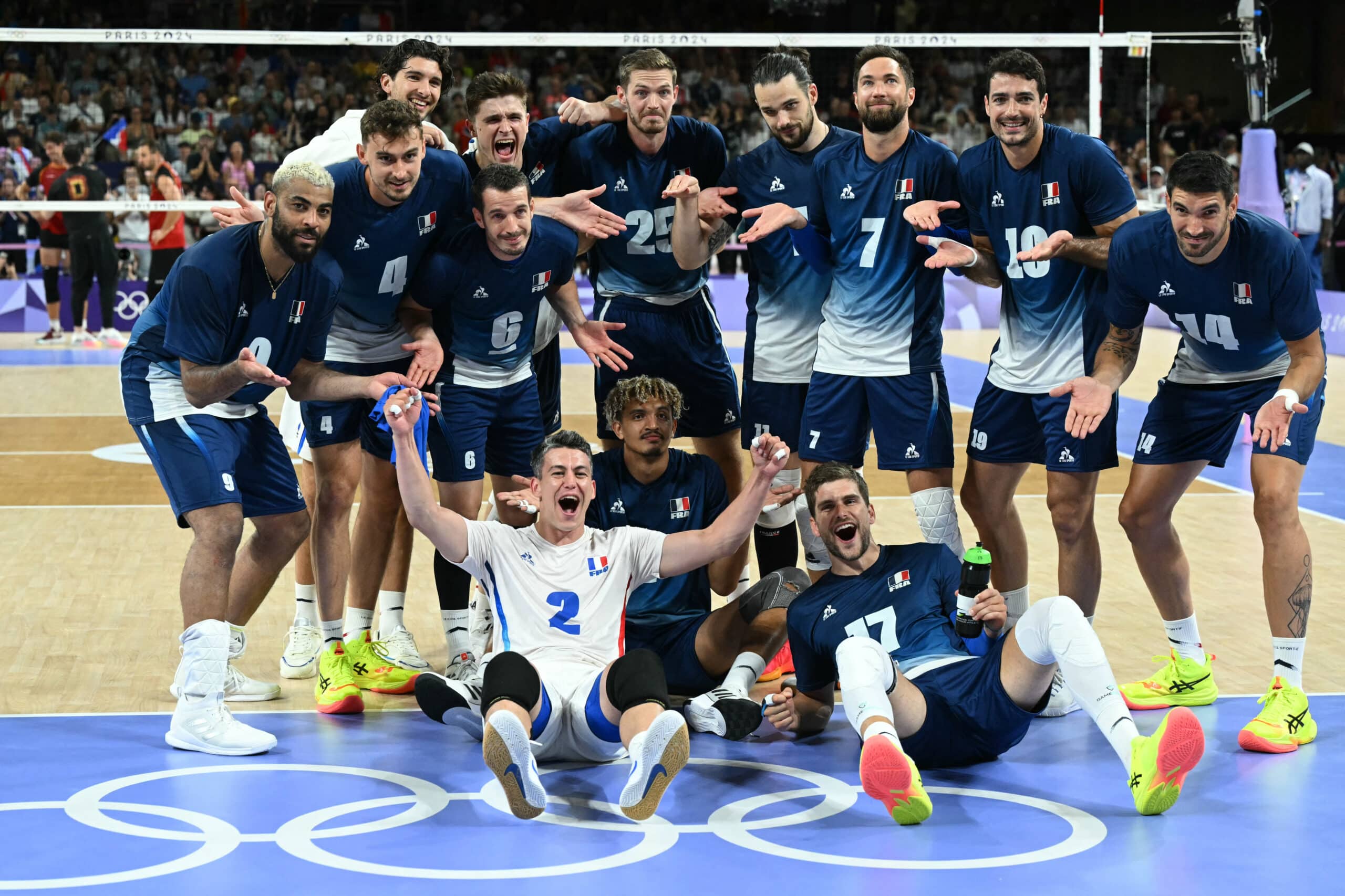 France Italy Paris Olympics 2024 volleyball