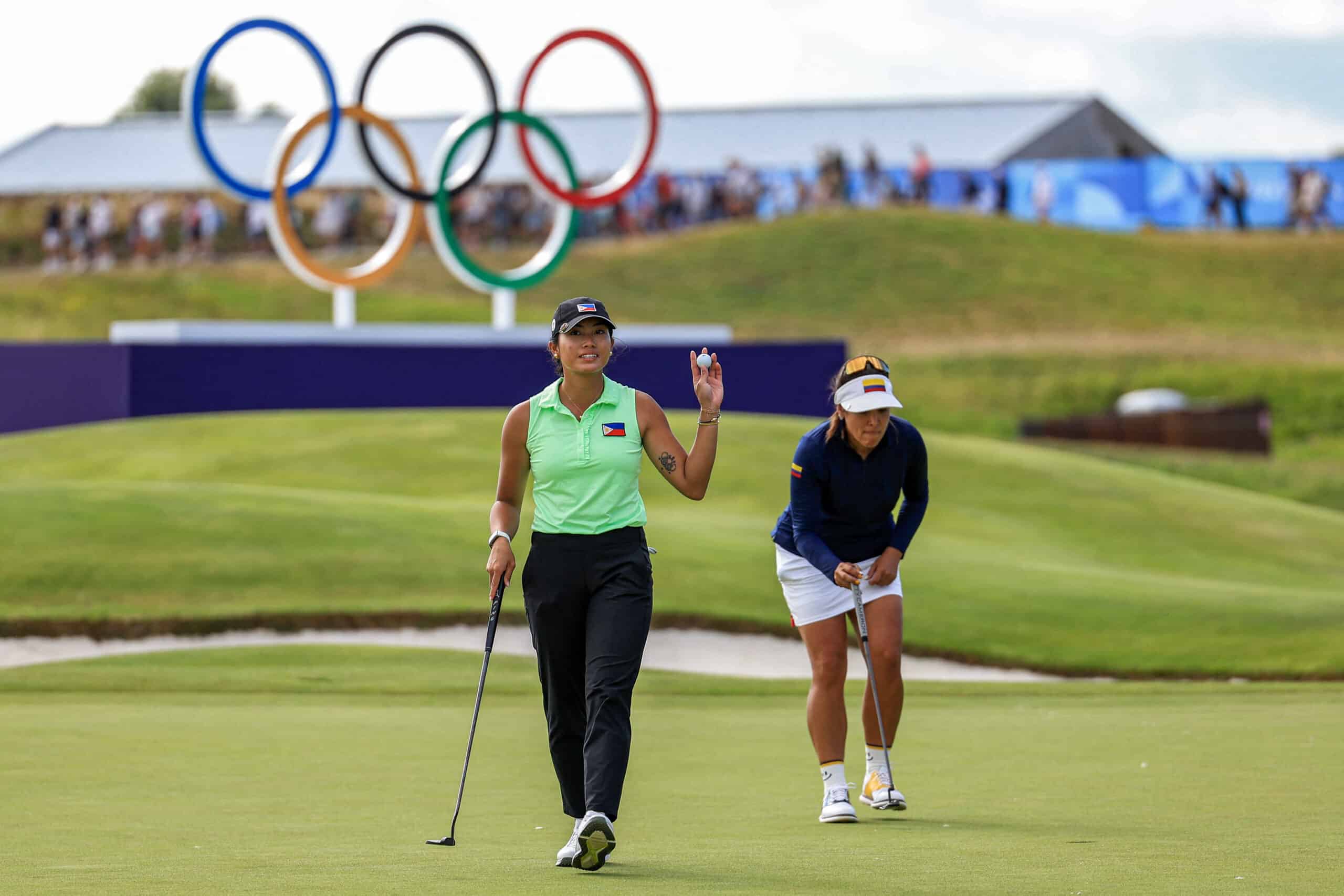 Philippines' Bianca Pagdanganan Paris Olympics 2024 golf