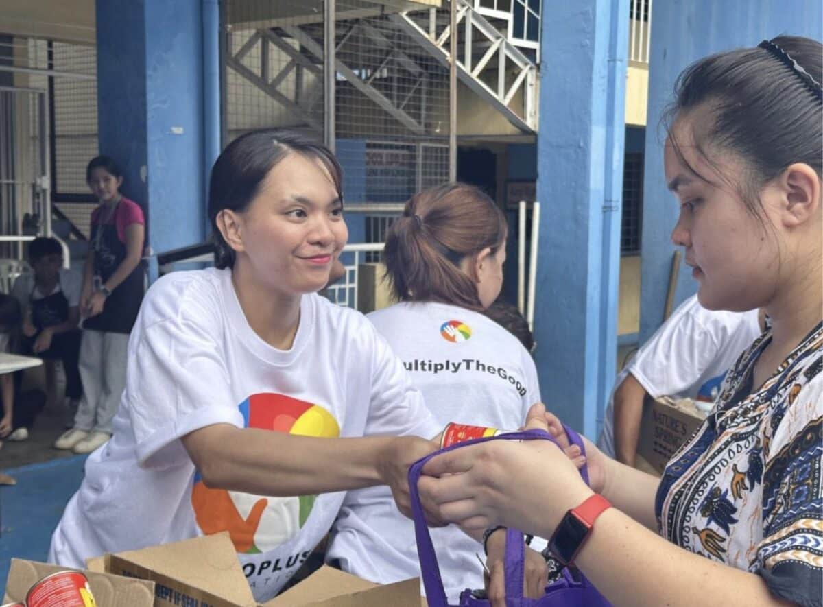 Typhoon Carina relief operations conducted by the BingoPlus Foundation.