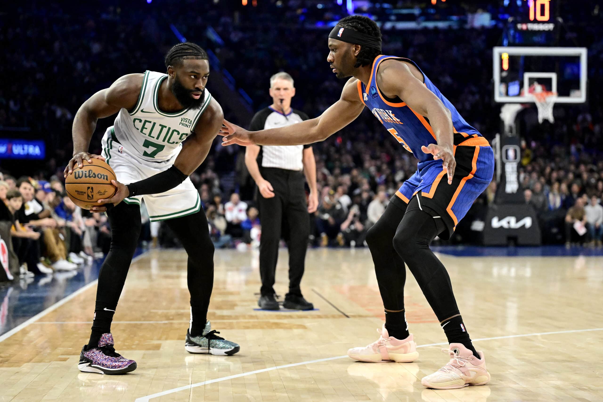 Boston Celtics v New York Knicks NBA Schedule