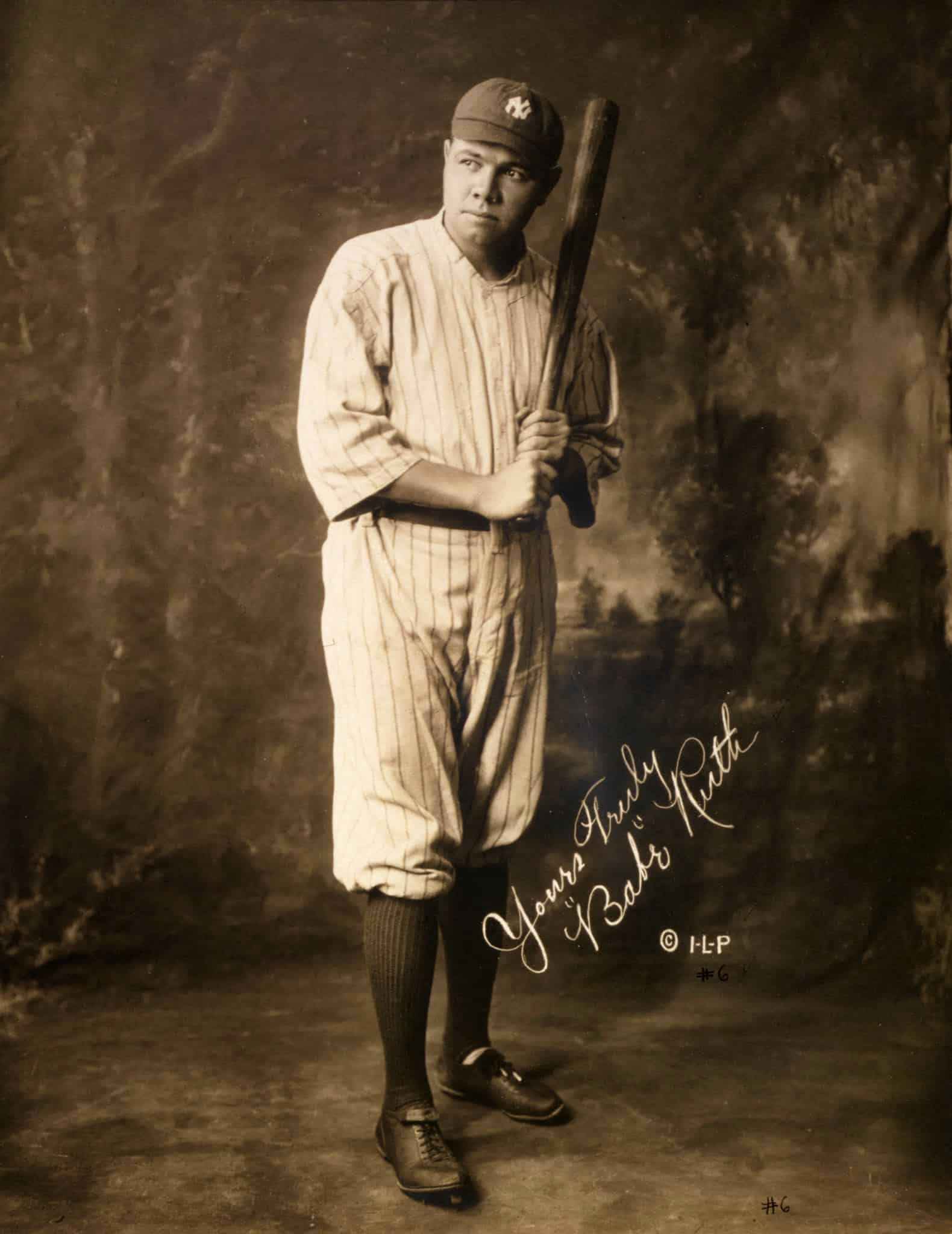 New York Yankees slugger Babe Ruth auction