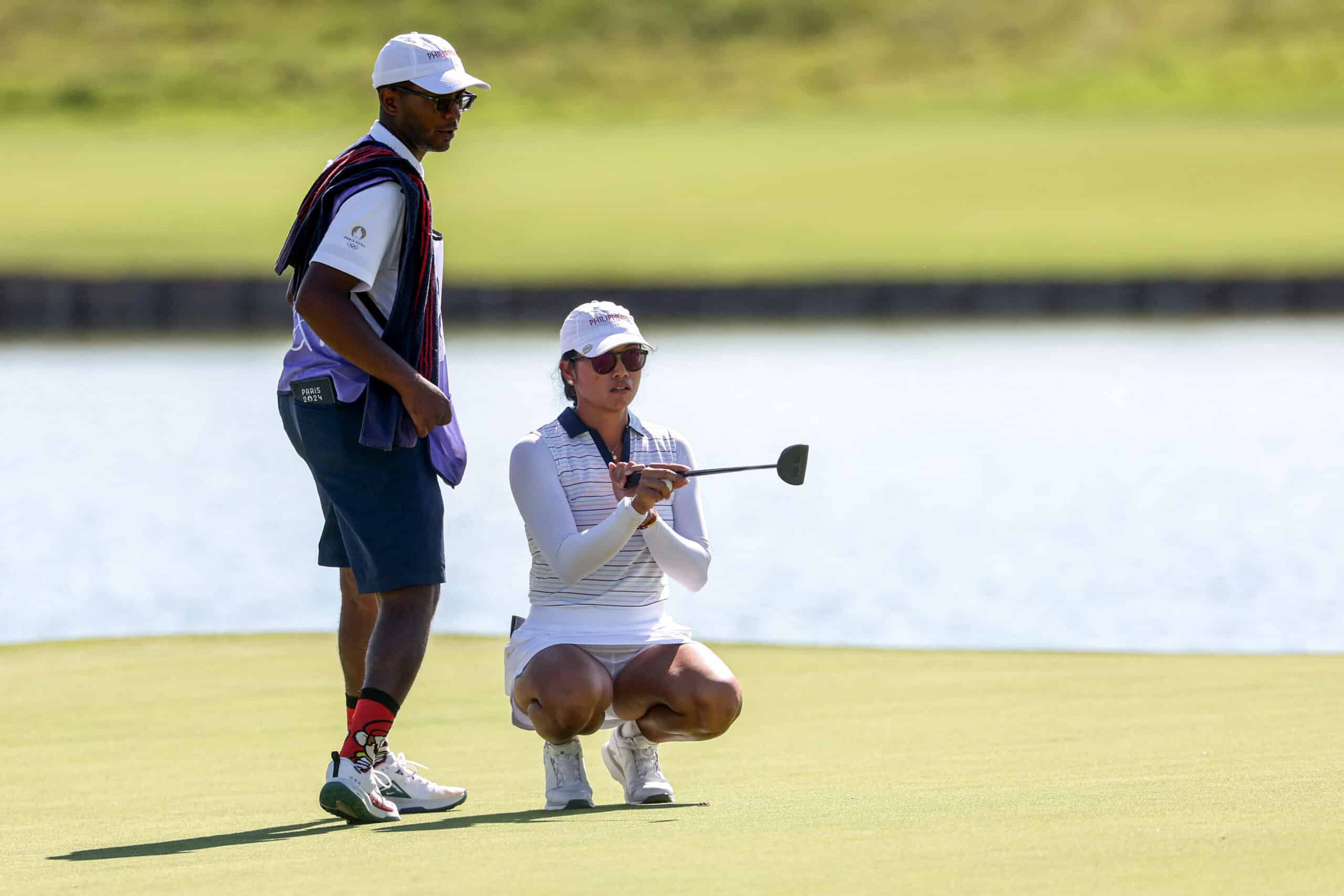 Philippines' Bianca Pagdanganan Paris Olympics 2024 women's golf