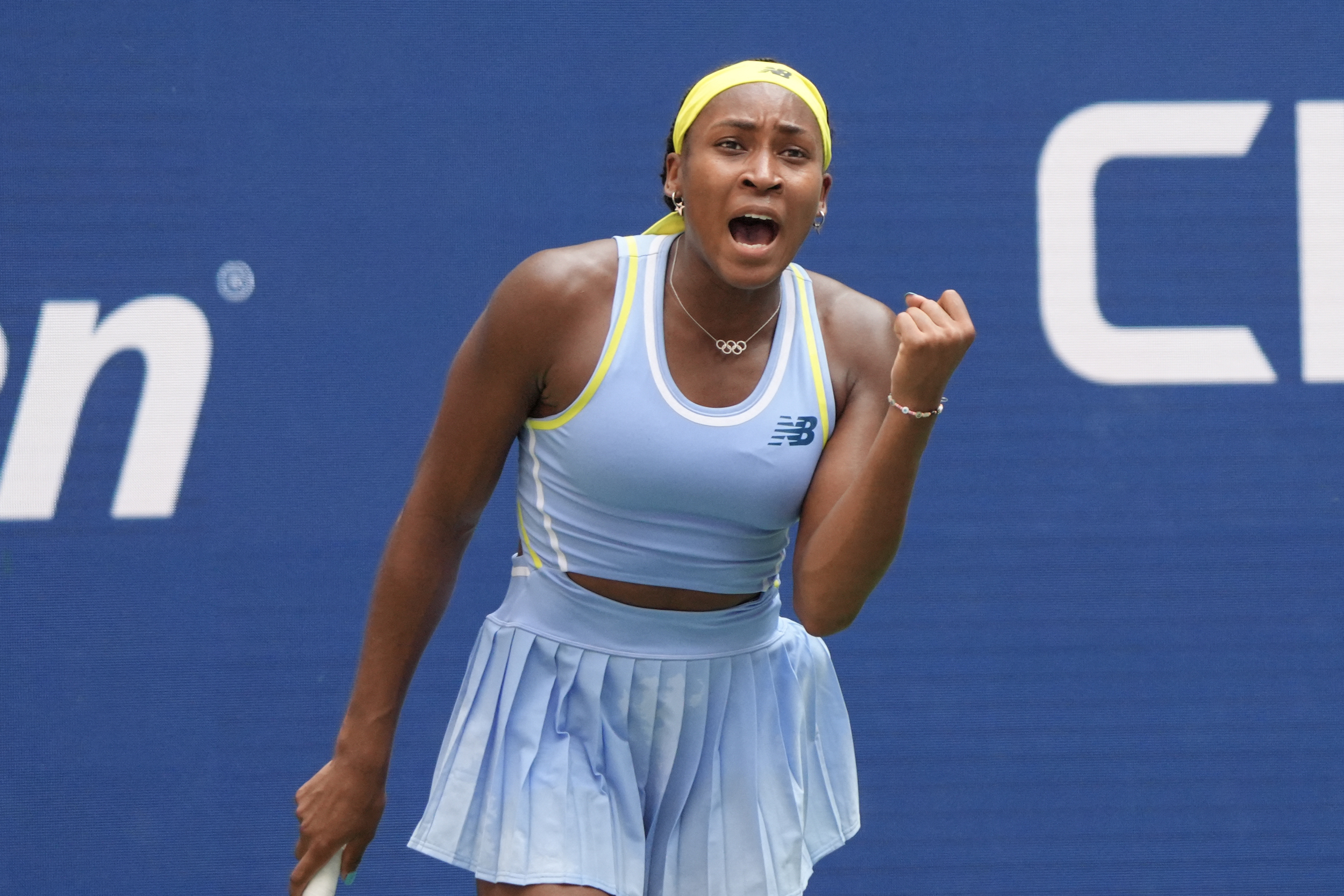 Defending US Open champion Coco Gauff aces first test