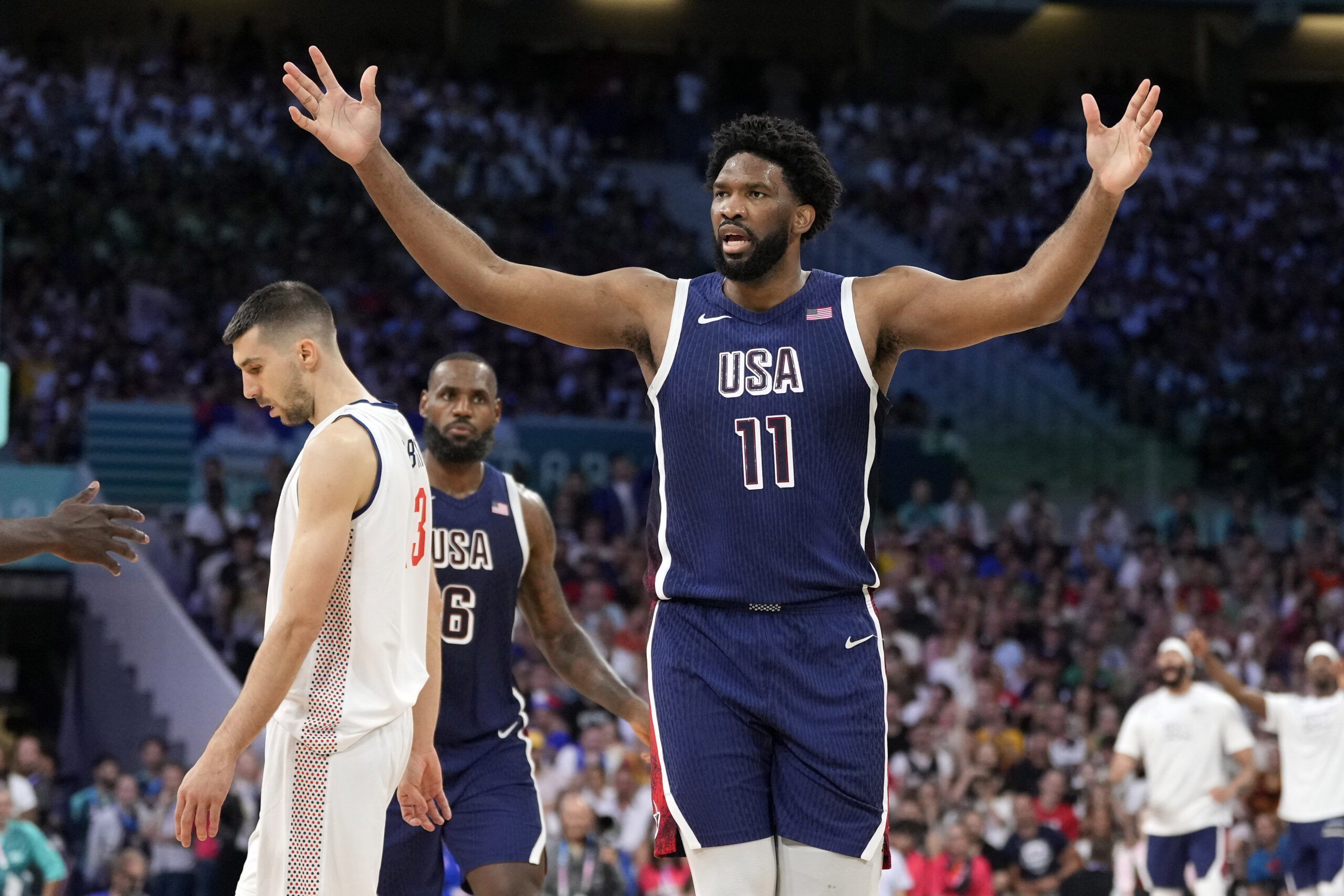 Joel Embiid Paris Olympics 2024 Basketball Team USA