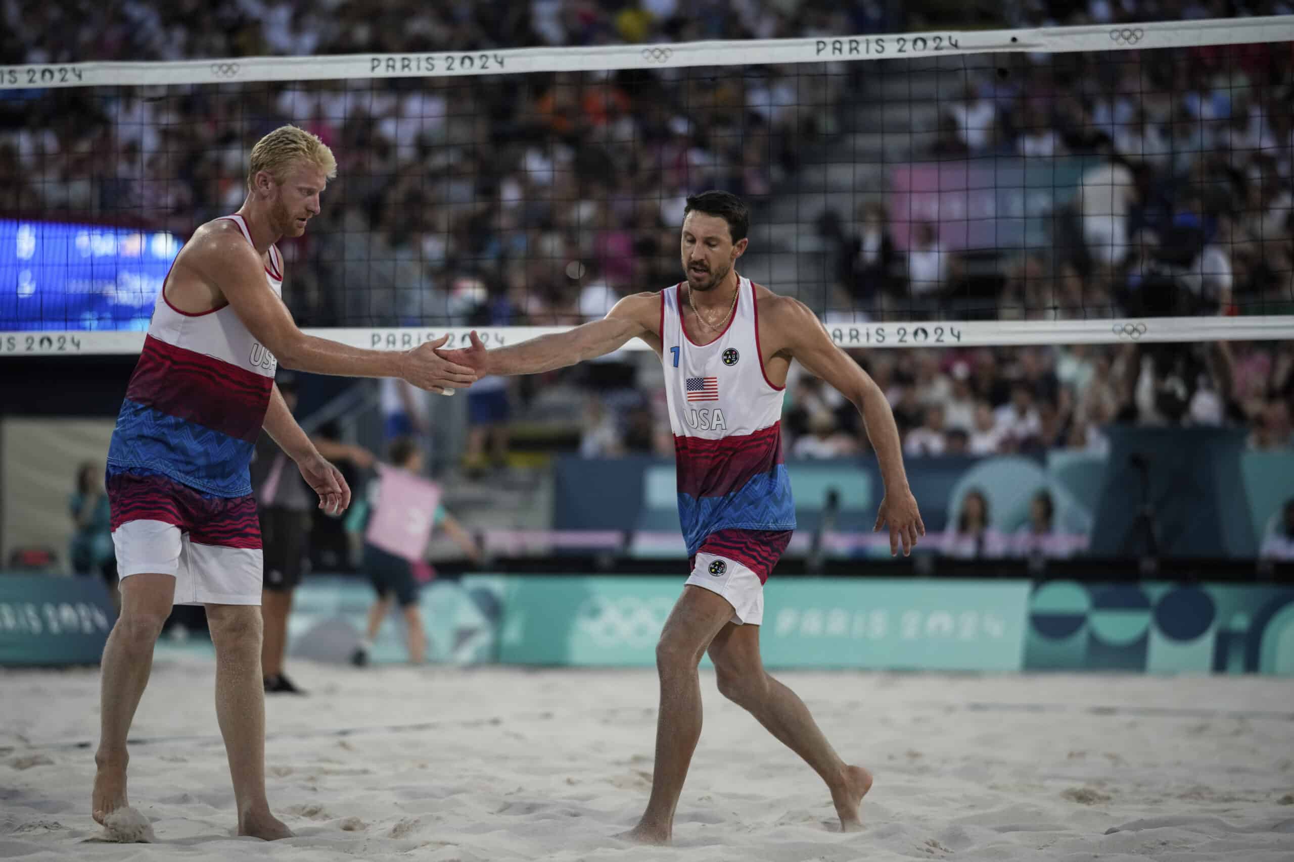 Team USA Chase Budinger Paris Olympics Beach Volleyball