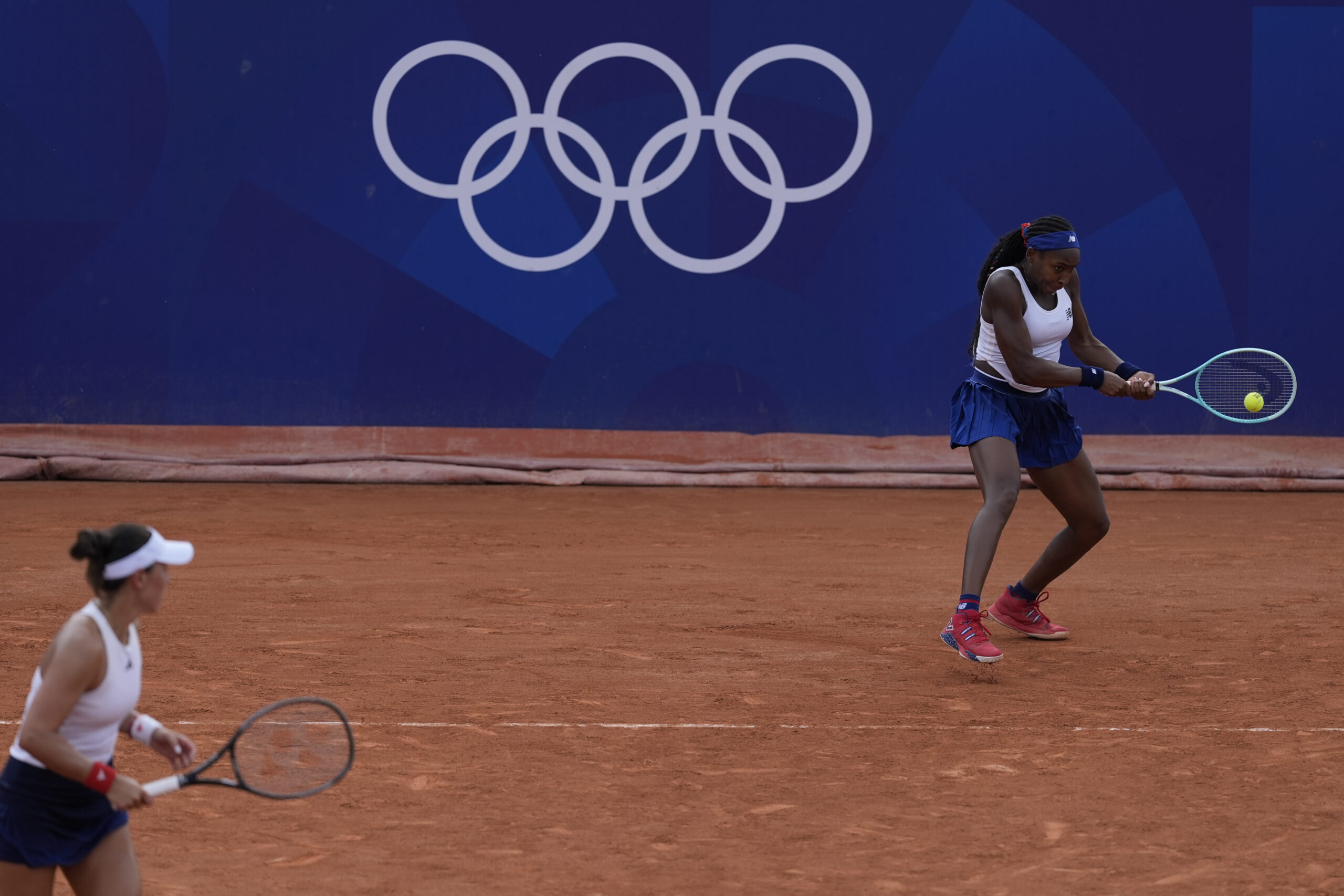 Coco Gauff and Jessica Pegula Paris Olympics 2024 tennis