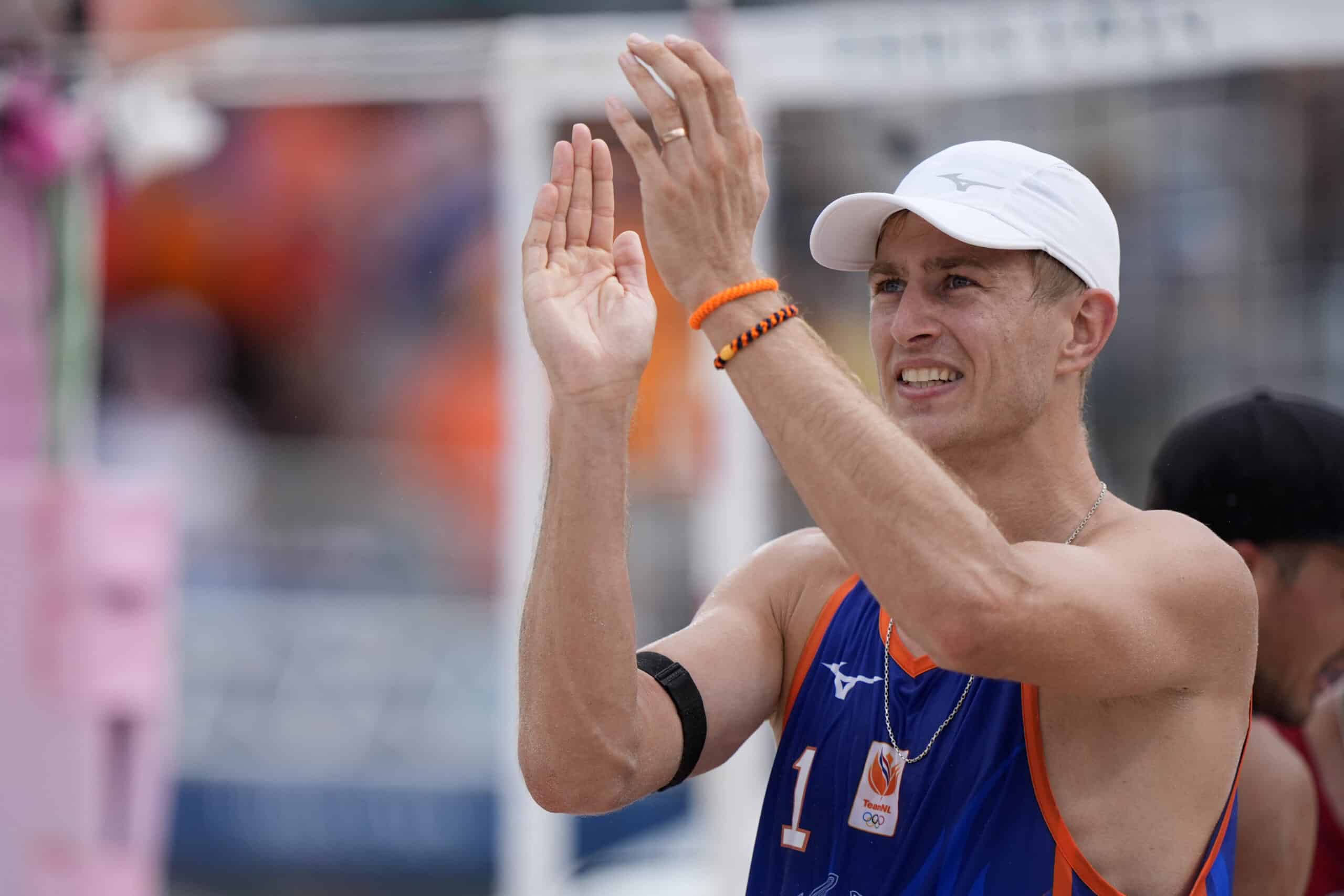 Paris Olympics Beach Volleyball Steven van de Velde