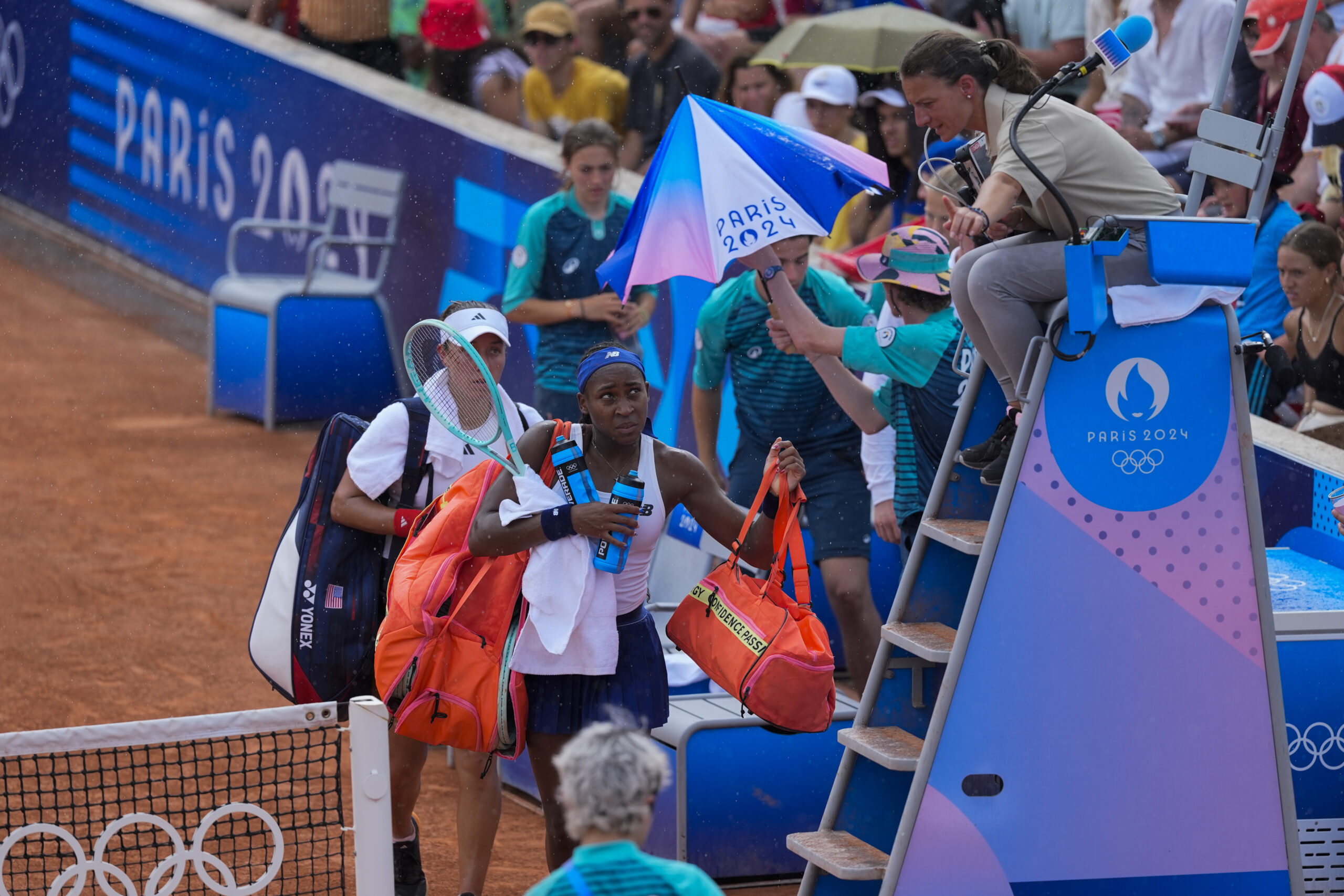 Coco Gauff and Jessica Pegula Paris Olympics 2024 tennis