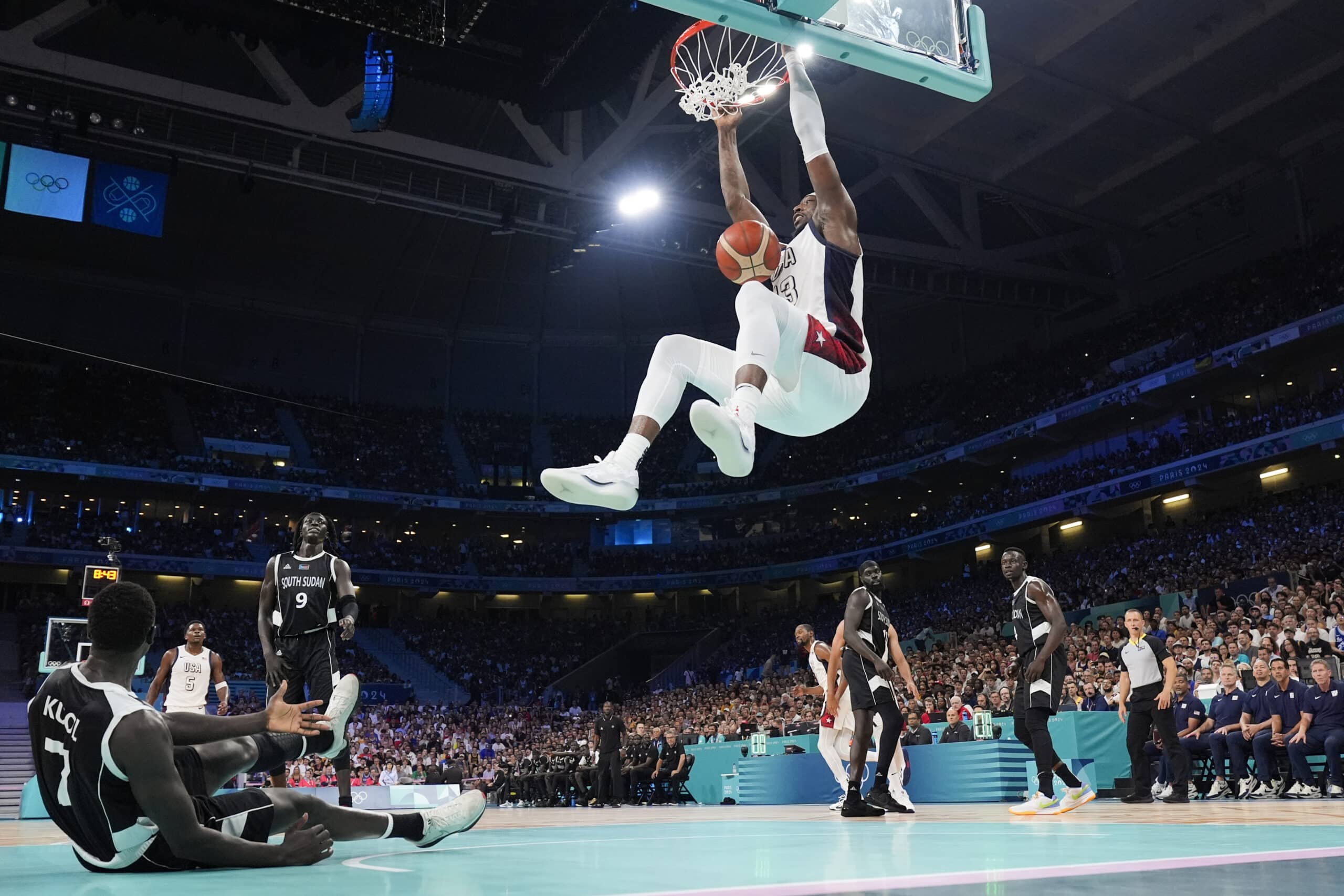 Bam Adebayo Paris Olympics 2024 Basketball