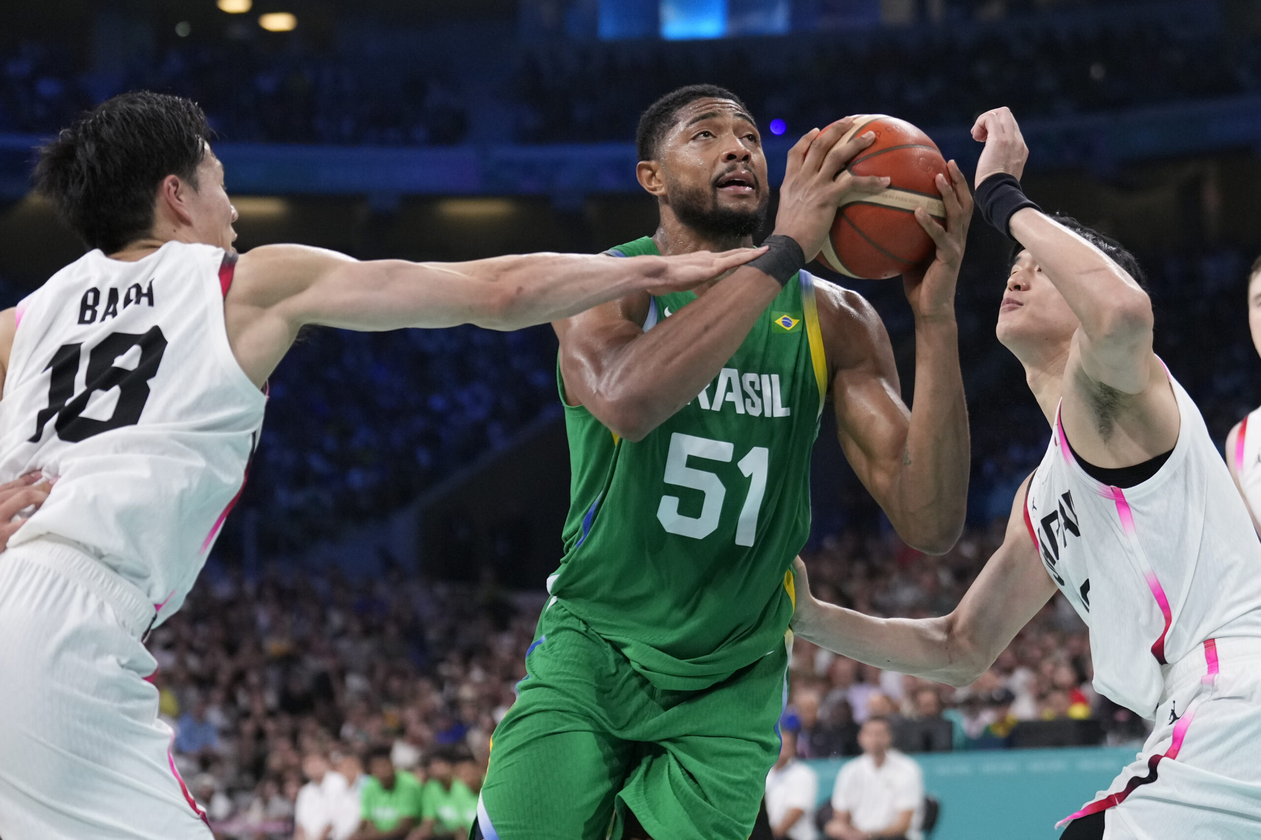 Bruno Caboclo Paris Olympics 2024  Basketball brazil