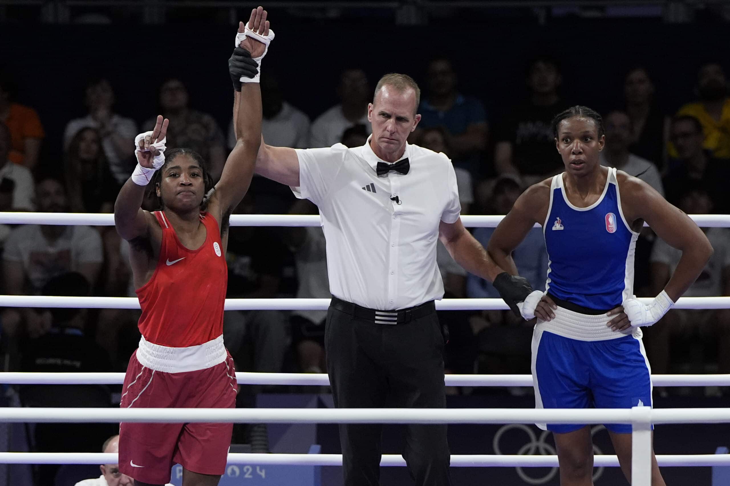 Refugee boxer Cindy Ngamba Paris Olympics 2024