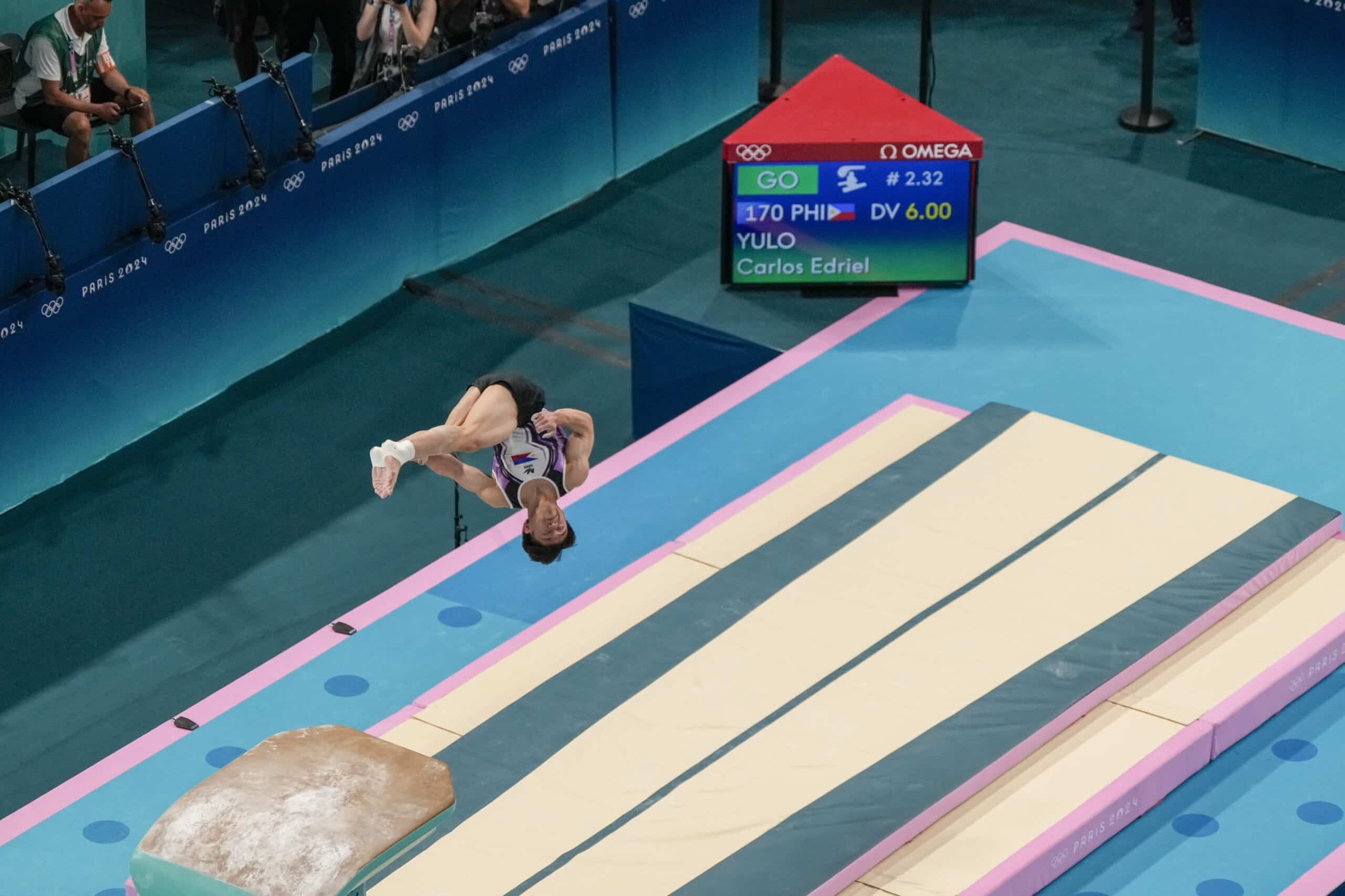 Carlos Yulo Paris Olympics Artistic Gymnastics