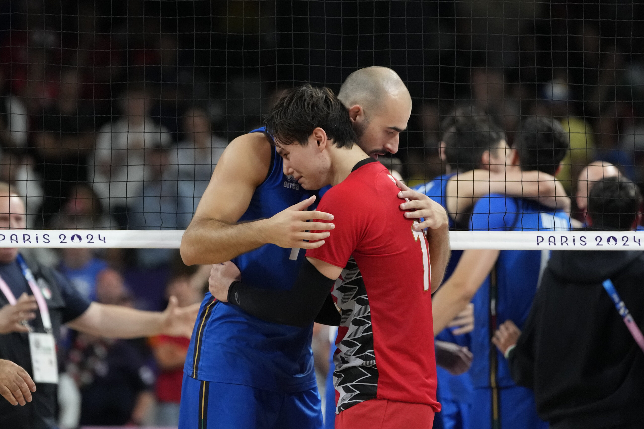 Gianluca Galassi Paris Olympics 2024 Volleyball Ran Takahashi Japan