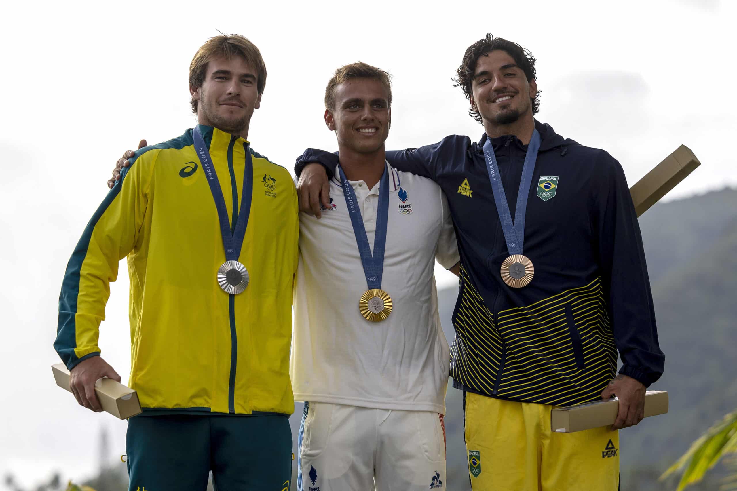 Brazil Gabriel Medina surfing paris olympics 2024