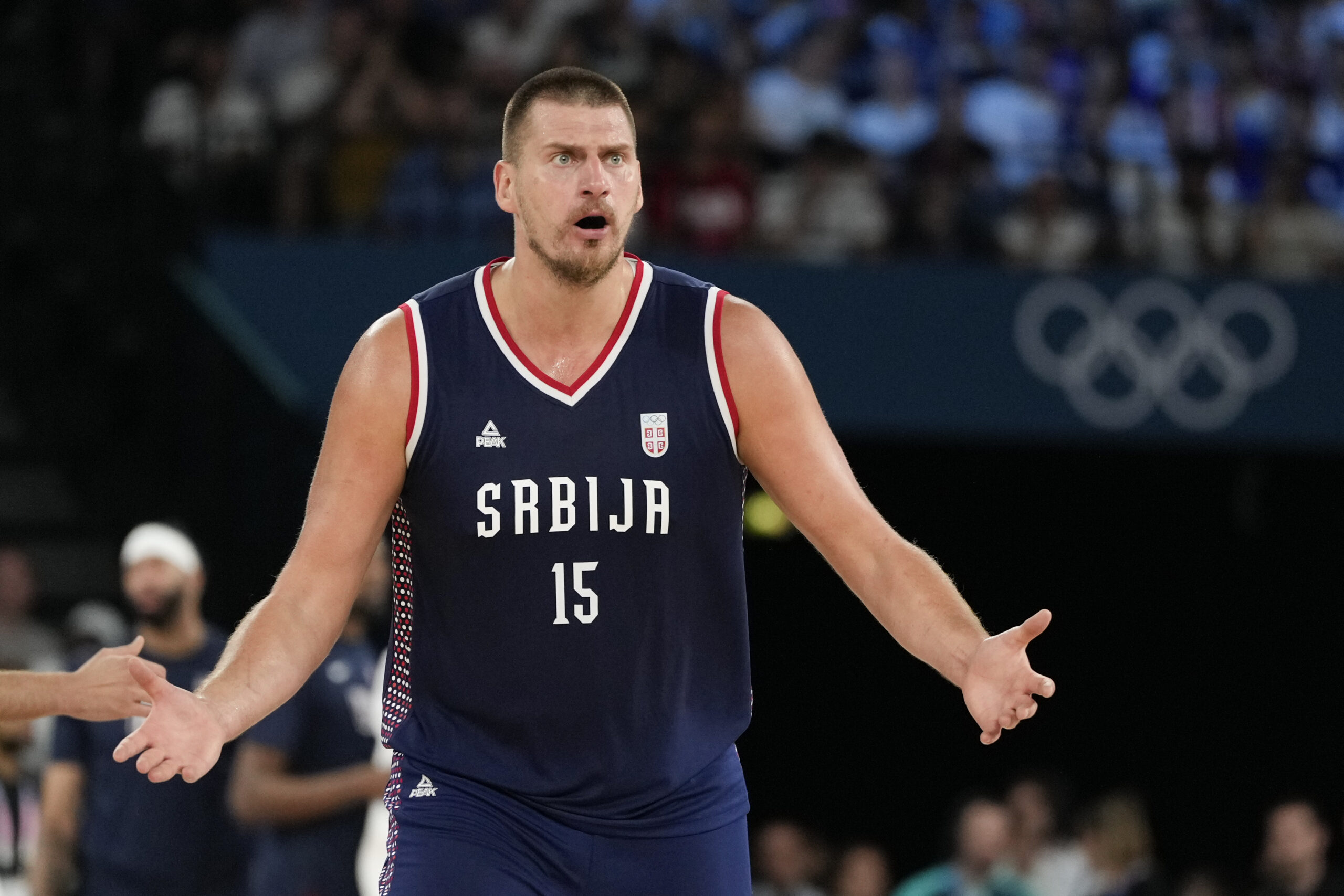 Nikola Jokic Paris Olympics Basketball Team USa Serbia