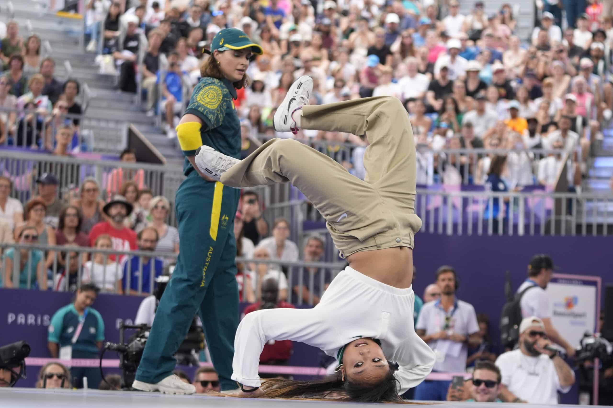 United States Logan Edra, known as B-Girl Logistx, Paris Olympics Breaking