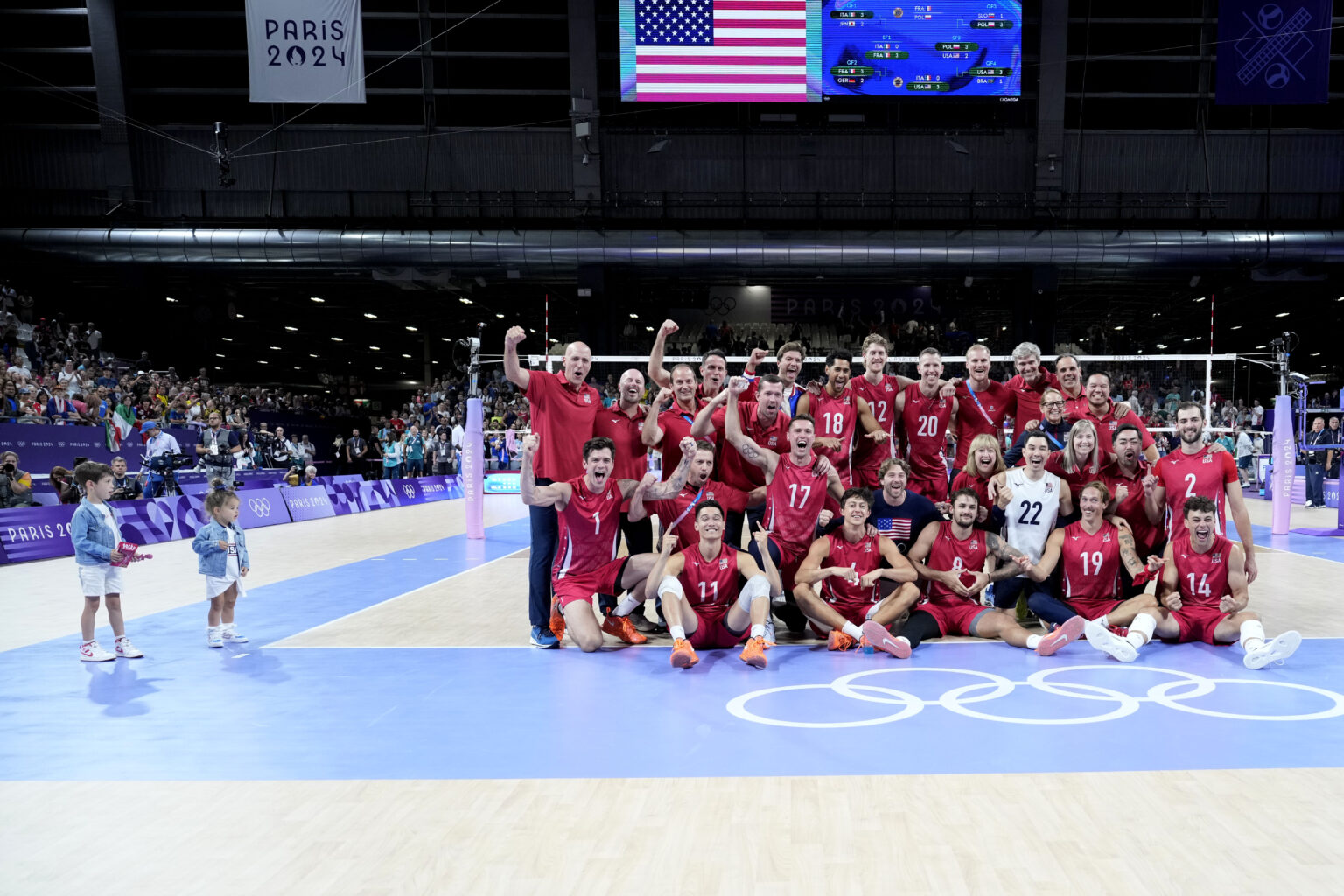 Team USA wins volleyball bronze medal at Paris Olympics