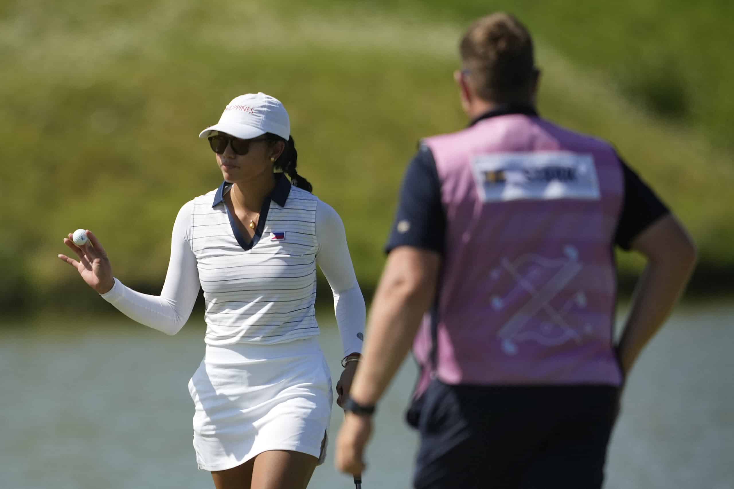 Philippines' Bianca Pagdanganan Paris Olympics 2024 women's golf