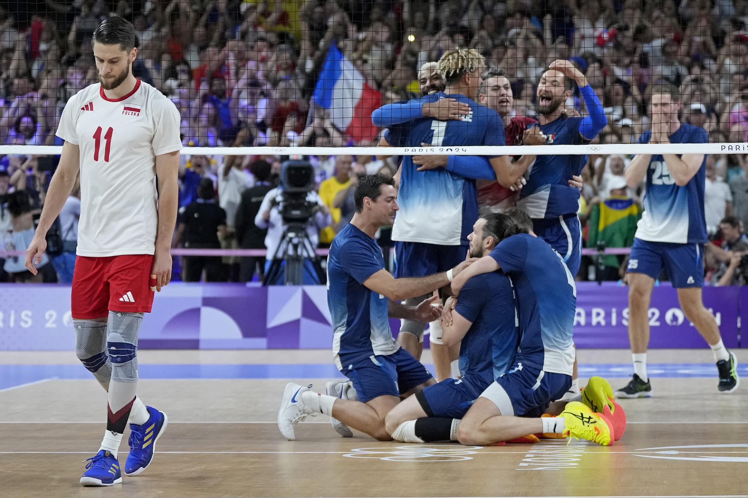 Paris Olympics 2024 men's Volleyball France poland