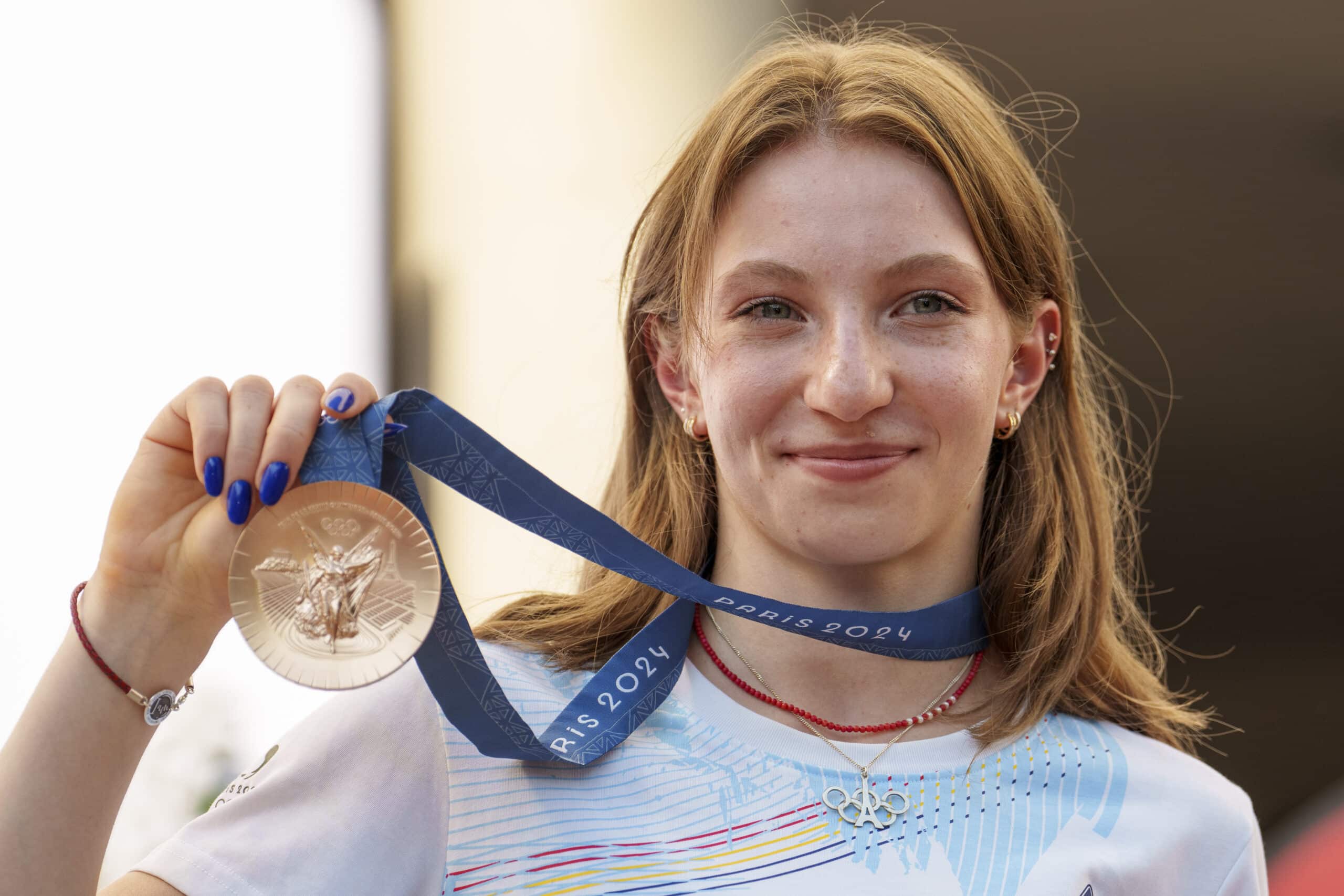 Ana Barbosu Paris Olympics gymnastics bronze medal