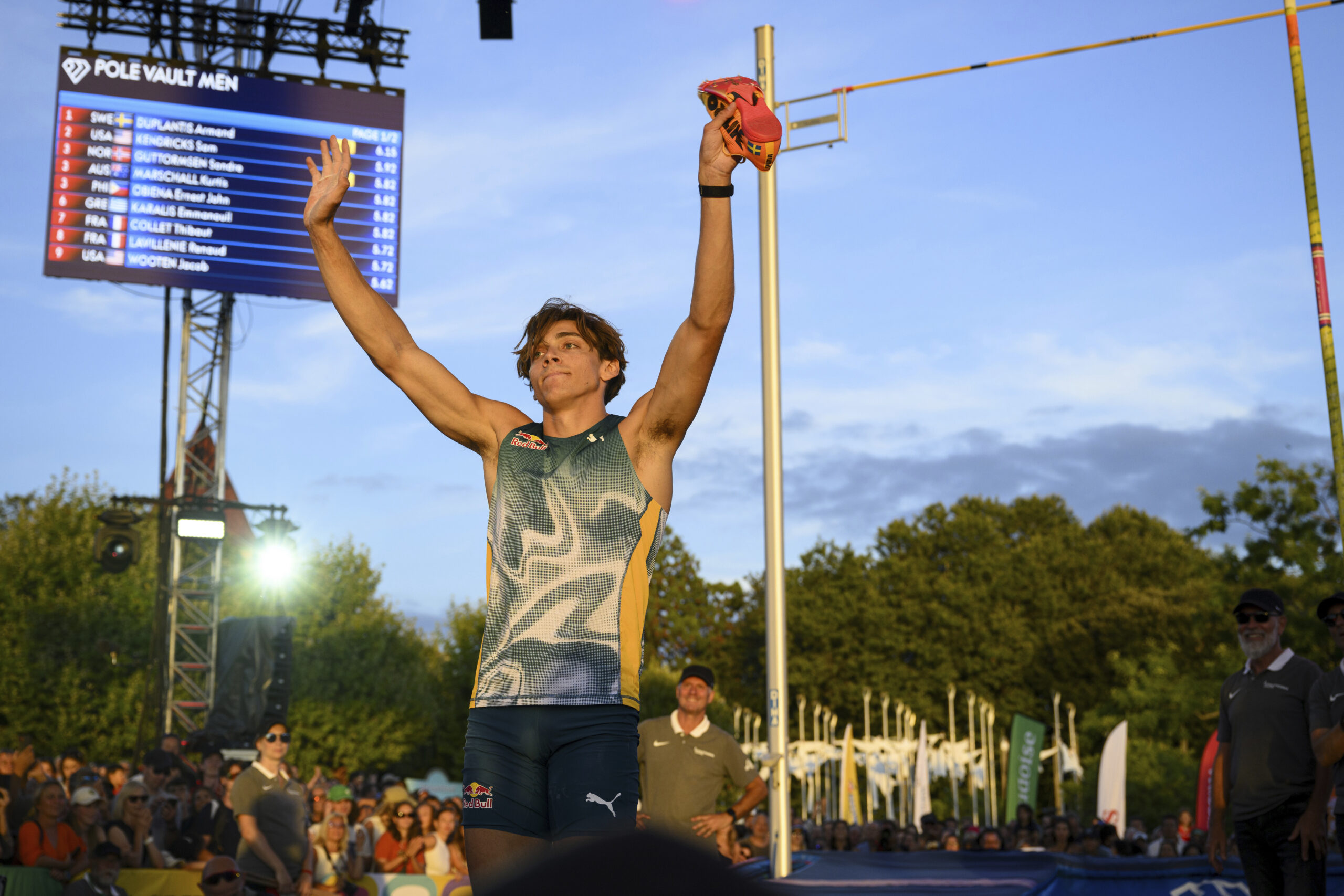 Duplantis clears 6.15 meters since setting world record at Olympics