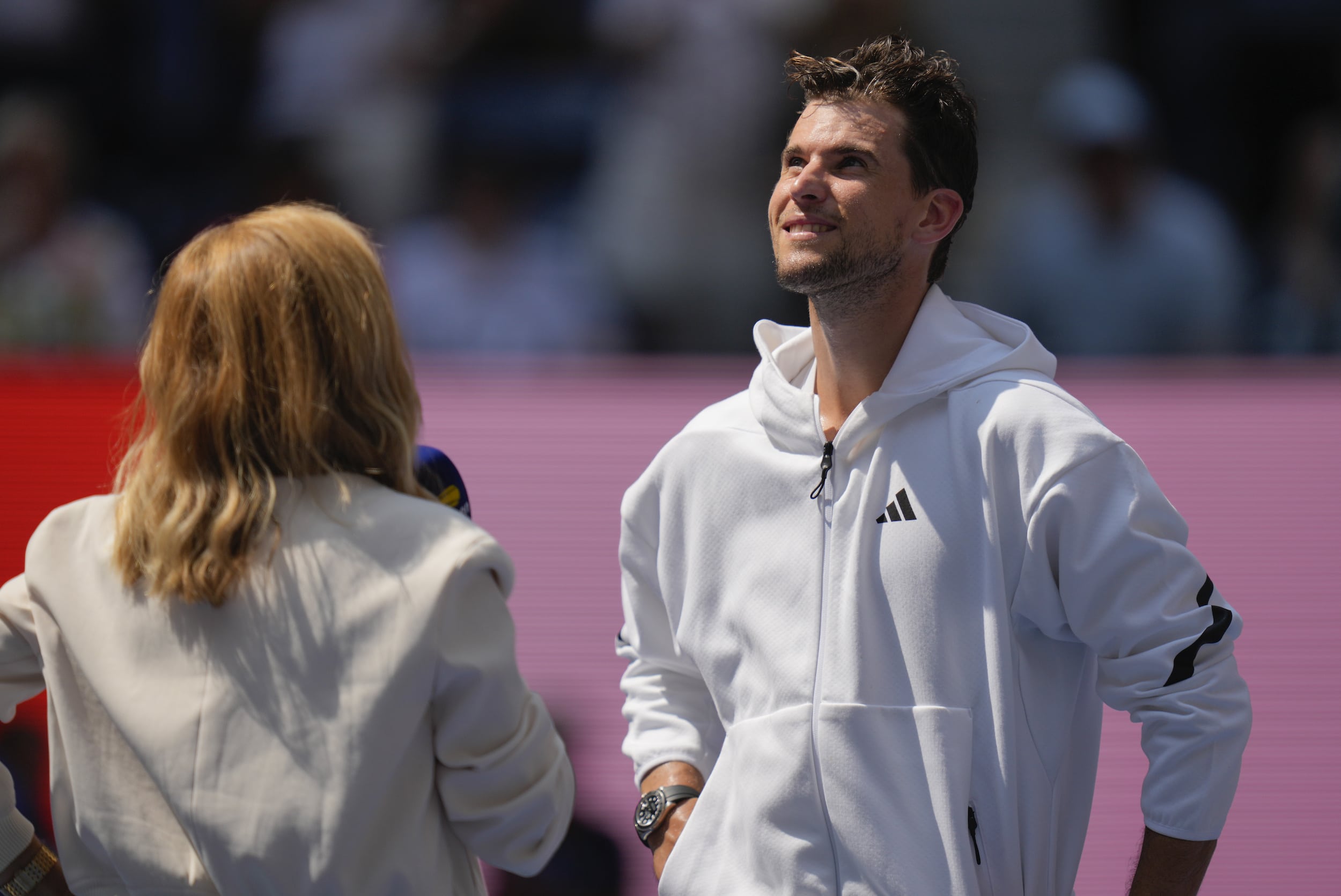 Dominic Thiem ends US Open career with cheers he missed when he won