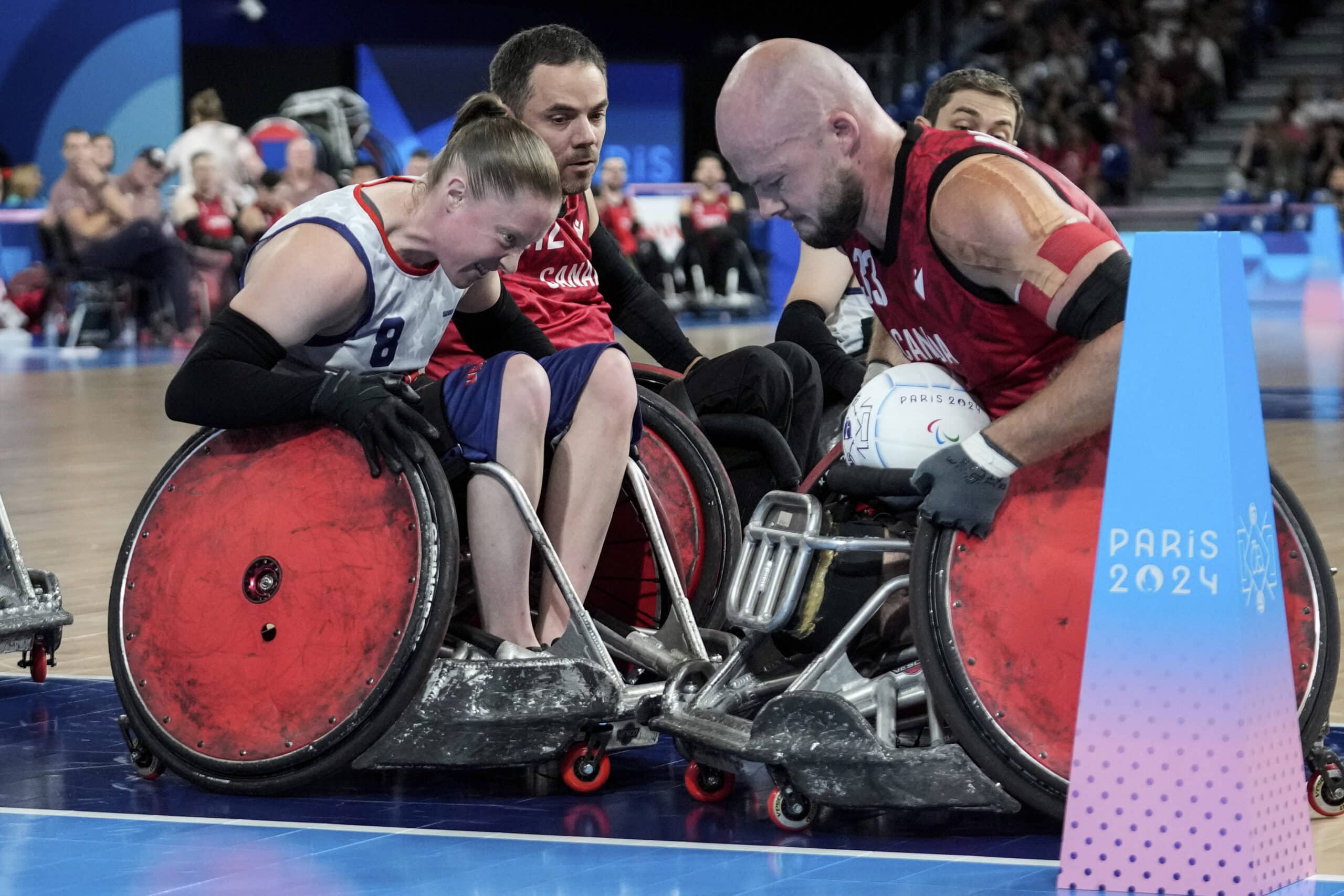 At Paralympics 2024, women are blazing trails in wheelchair rugby