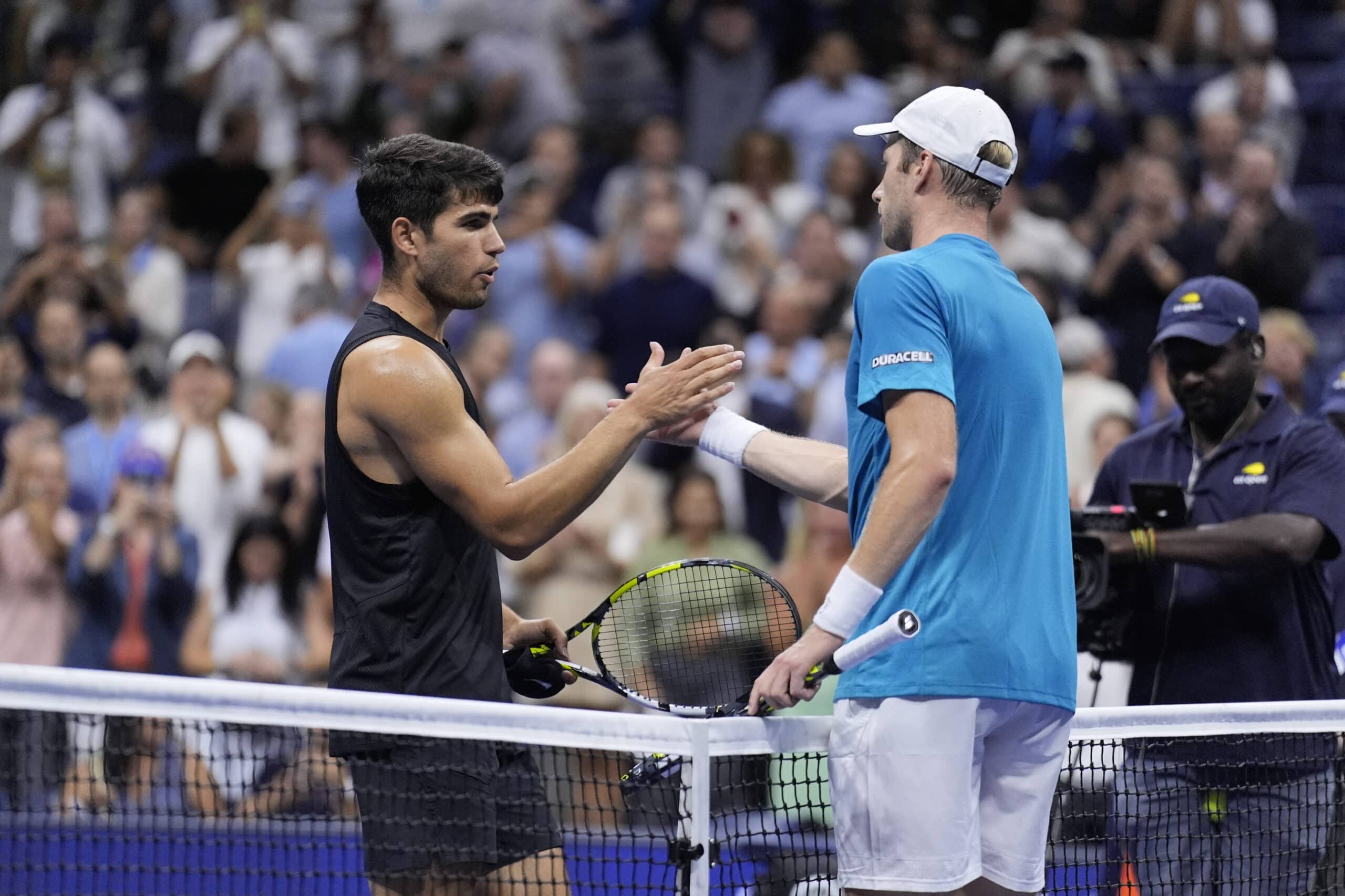 Botic van De Zandschulp U.S. Open Tennis