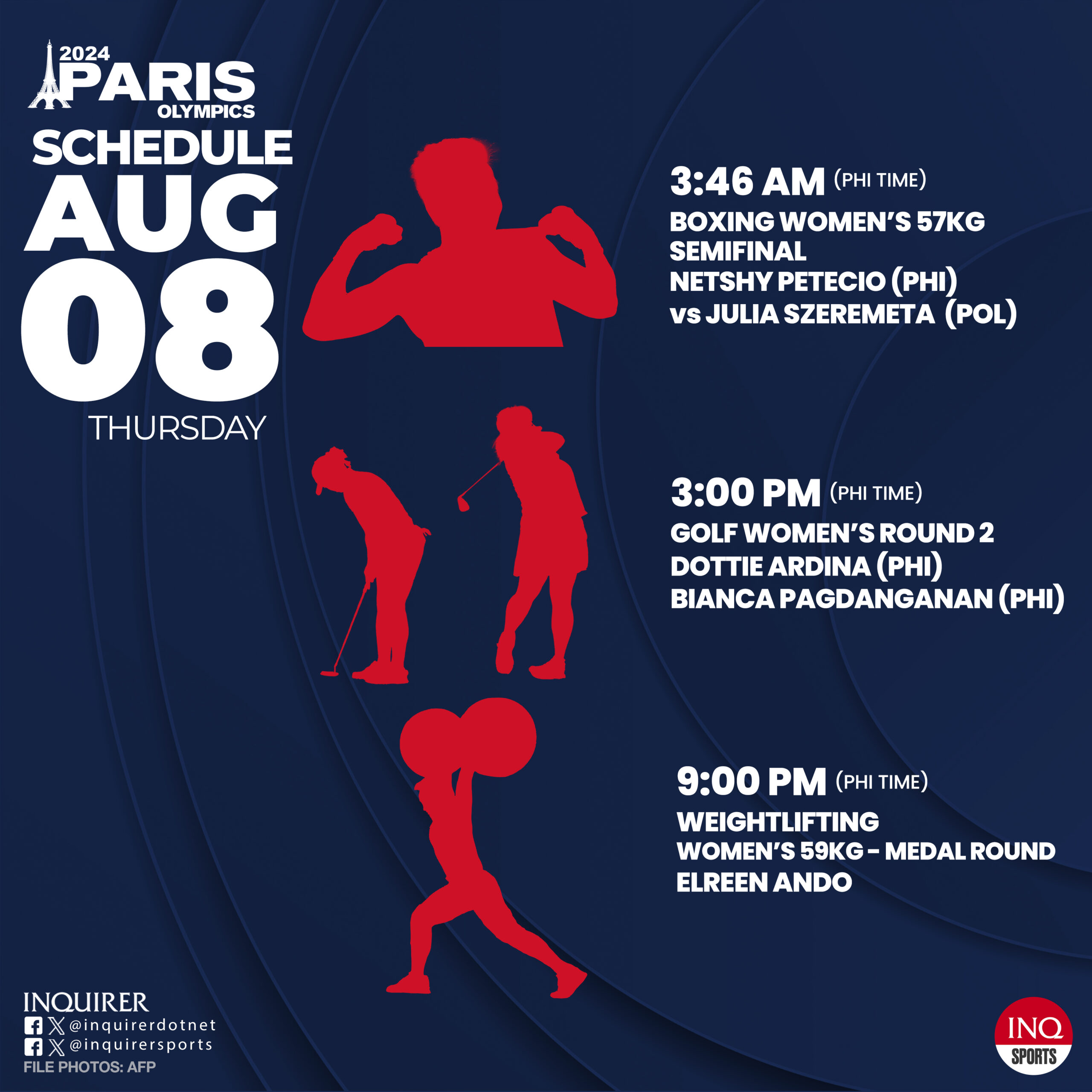 LIVE UPDATES Team Philippines at Paris Olympics 2024 August 8