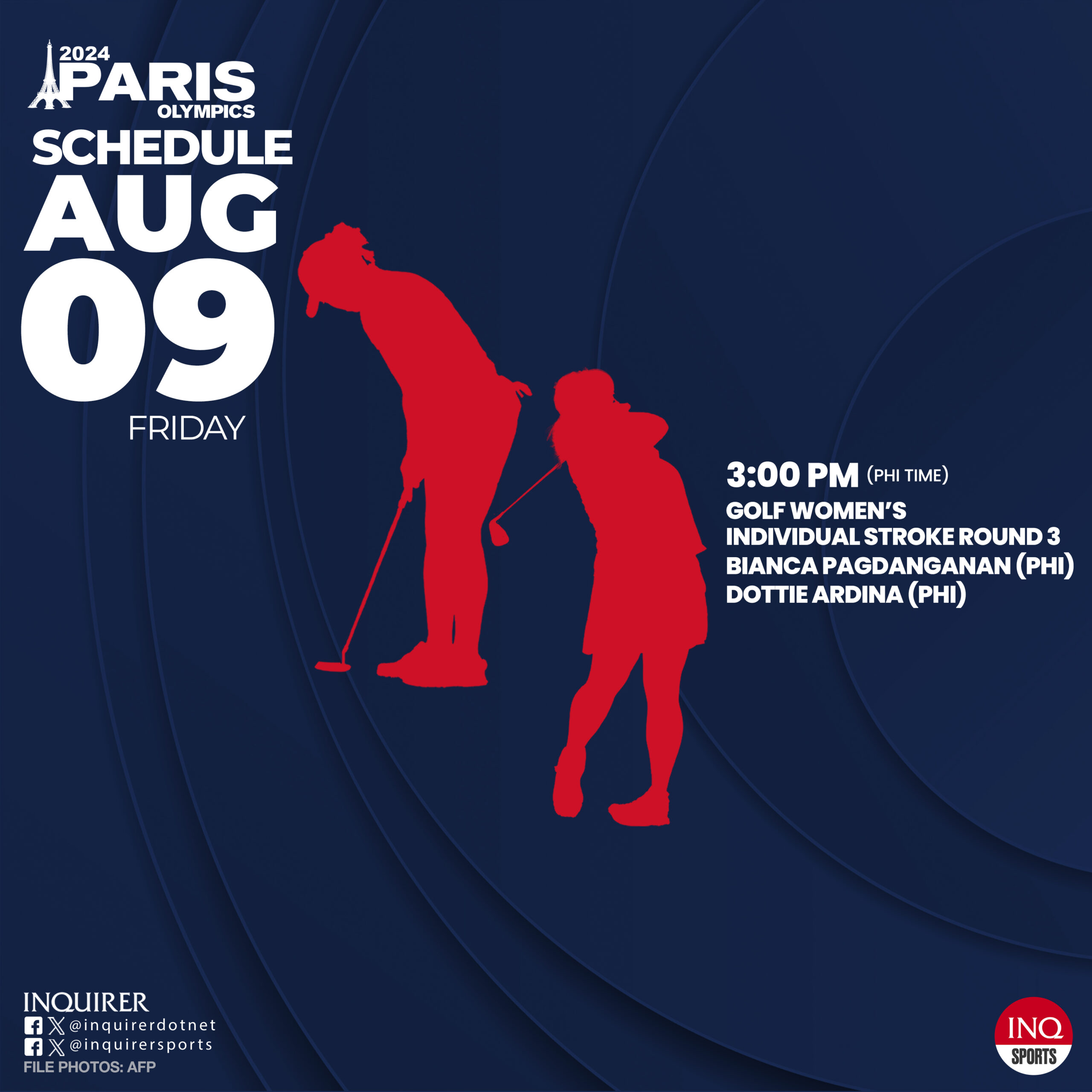 Team Philippines at Paris Olympics 2024 Schedule august 9