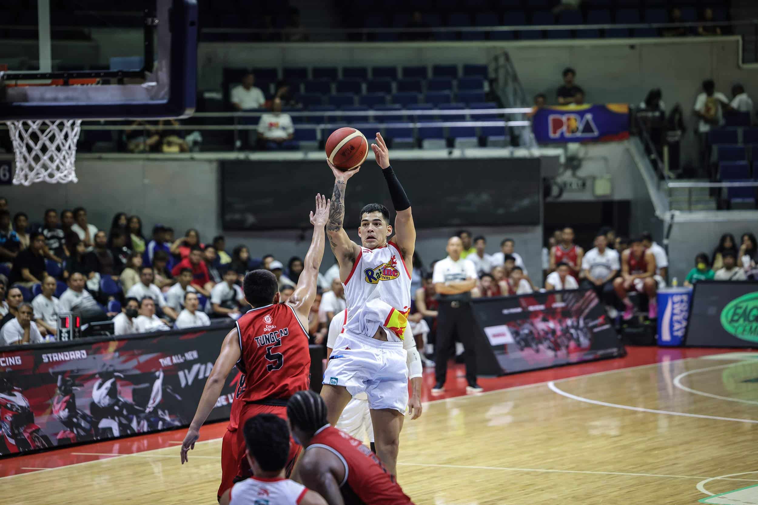 Rain or Shine Elastopainters' rookie Caelan Tiongson