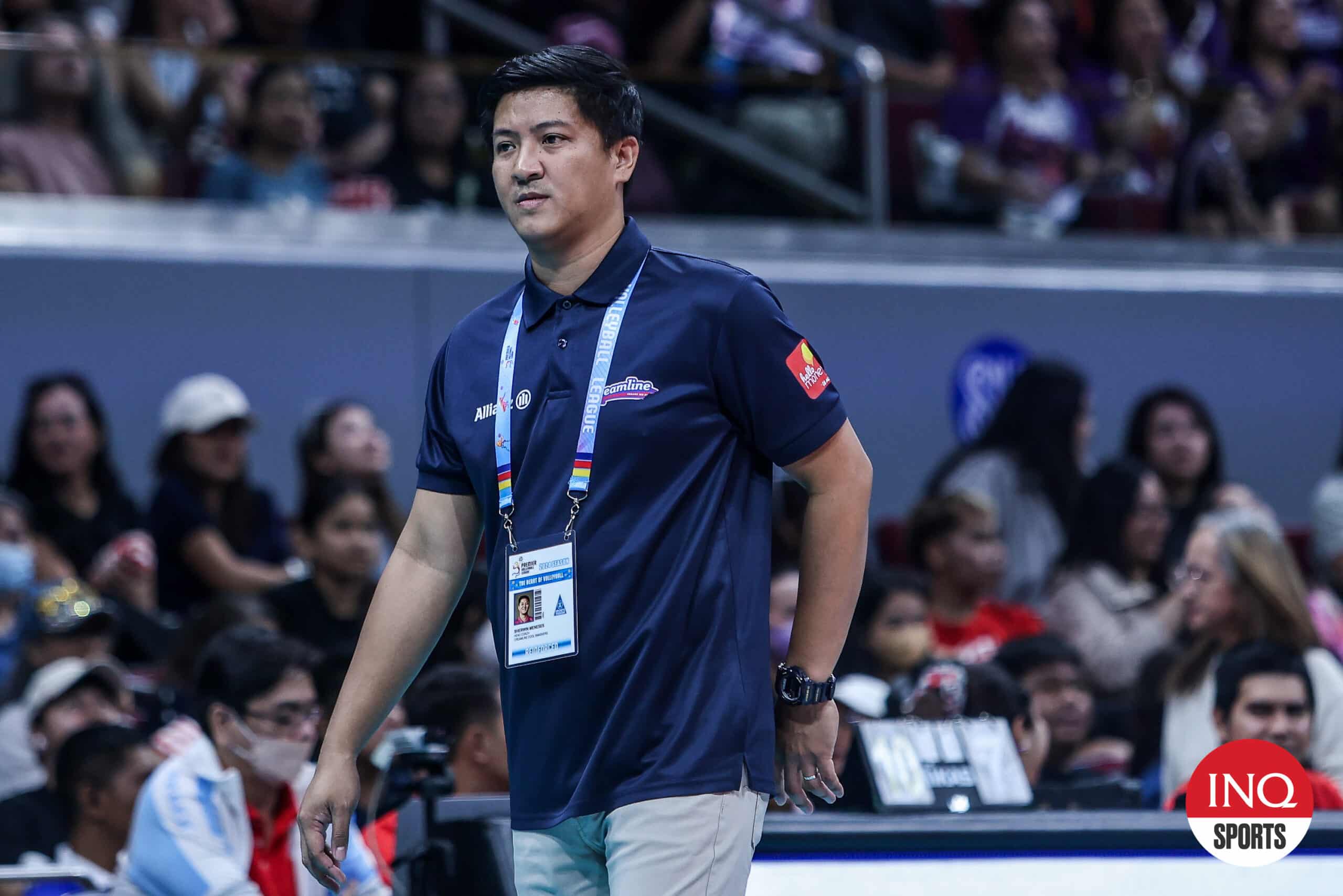 NU Lady Bulldogs coach Sherwin Meneses.