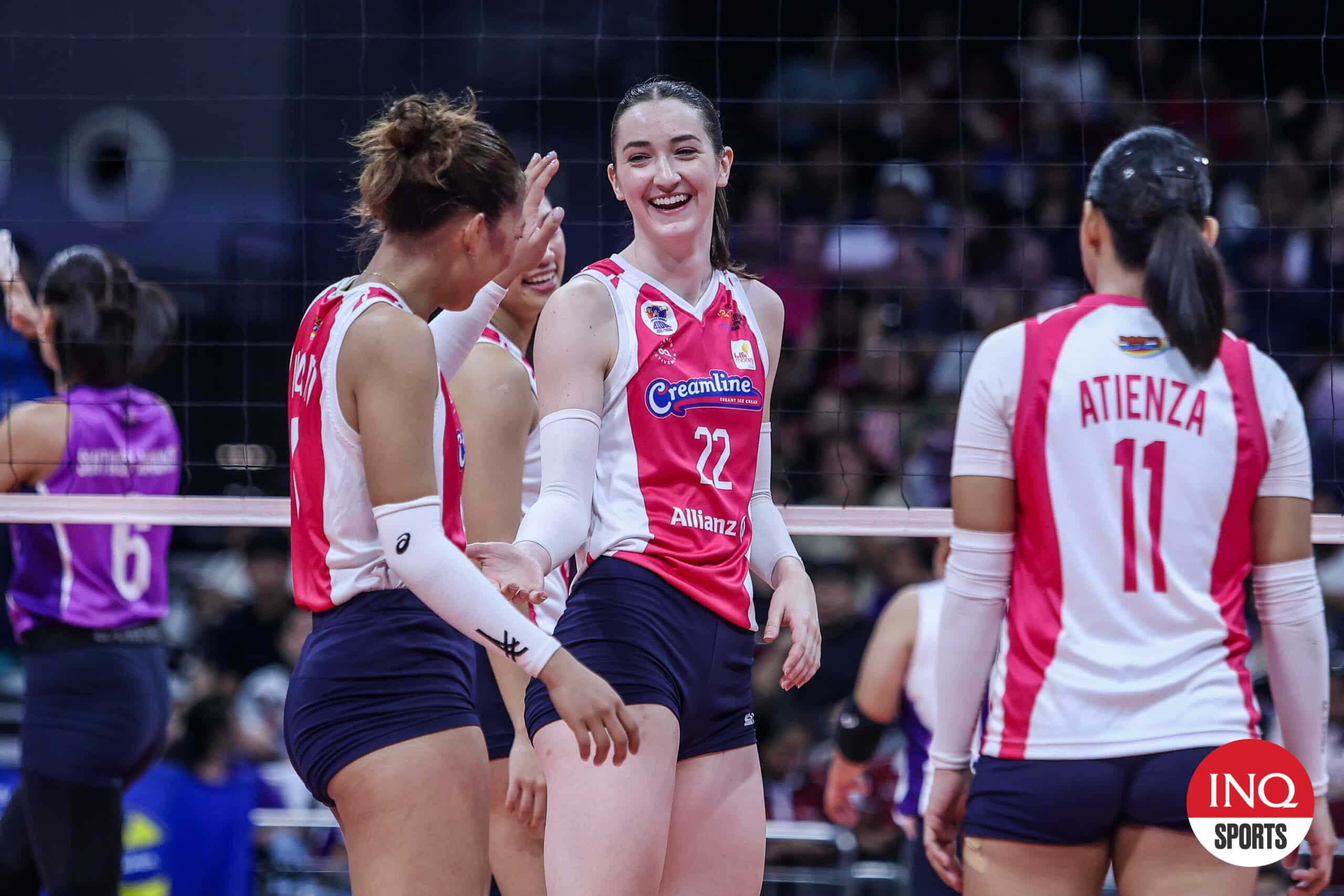 Creamline’s Staunton relishes rivalry game vs Choco Mucho